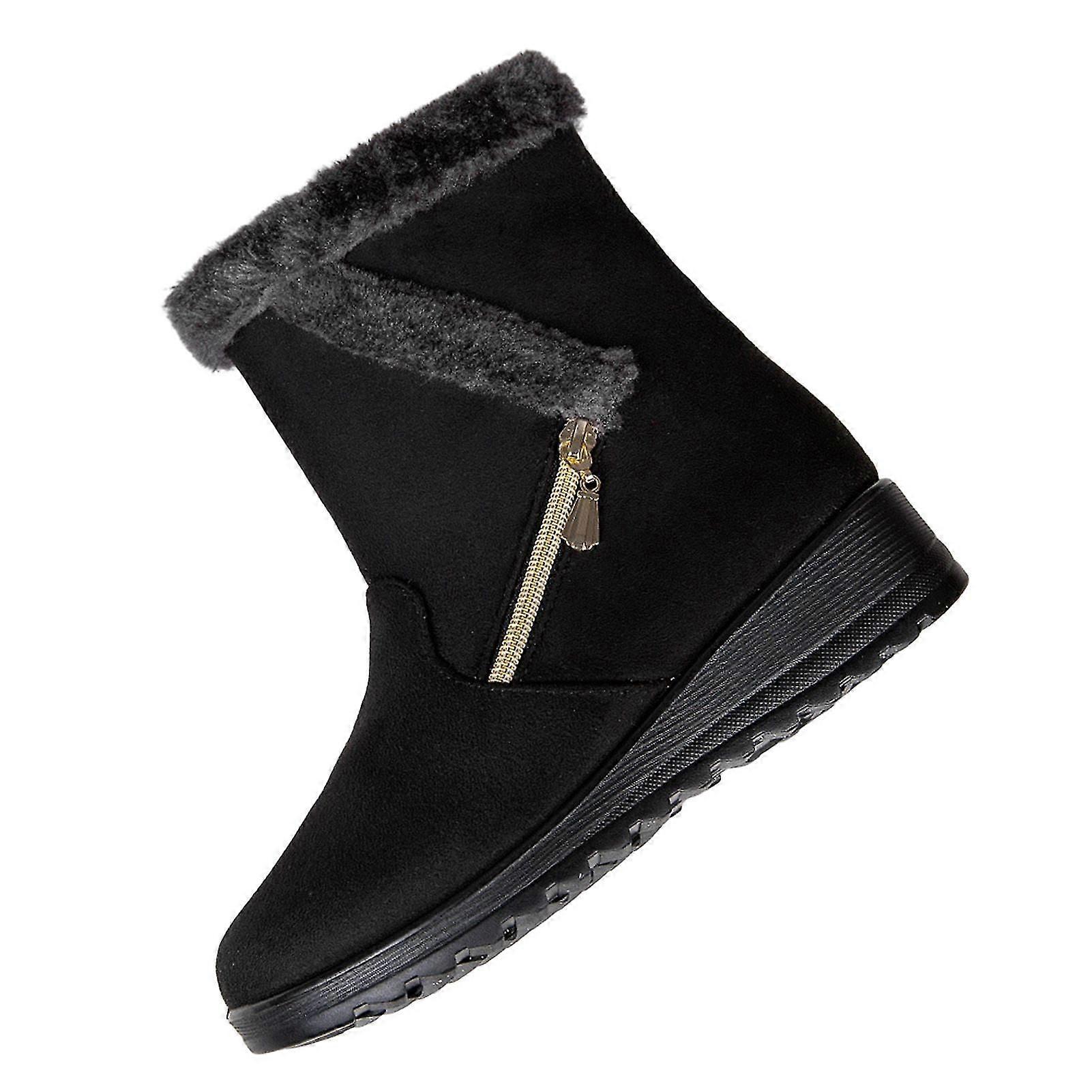 Ladies Oversize Comfy Snow Booties Non-slipped And Wear Resistant Suitable For Going Beach Side Wear