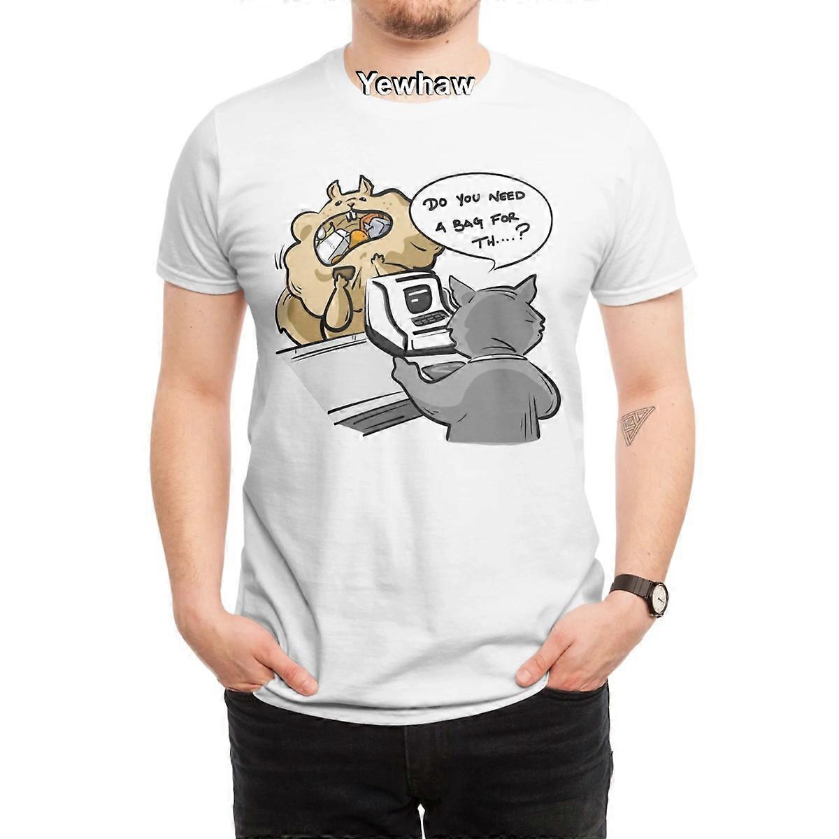 Tričko na nákup potravin