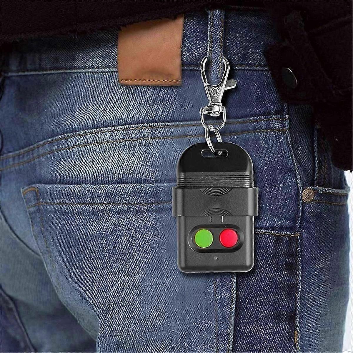 8 Dip Switch 330Mhz Smart Copy Remote Control Fixed Code 2 CH Duplicator for Gate Garage Door Opene