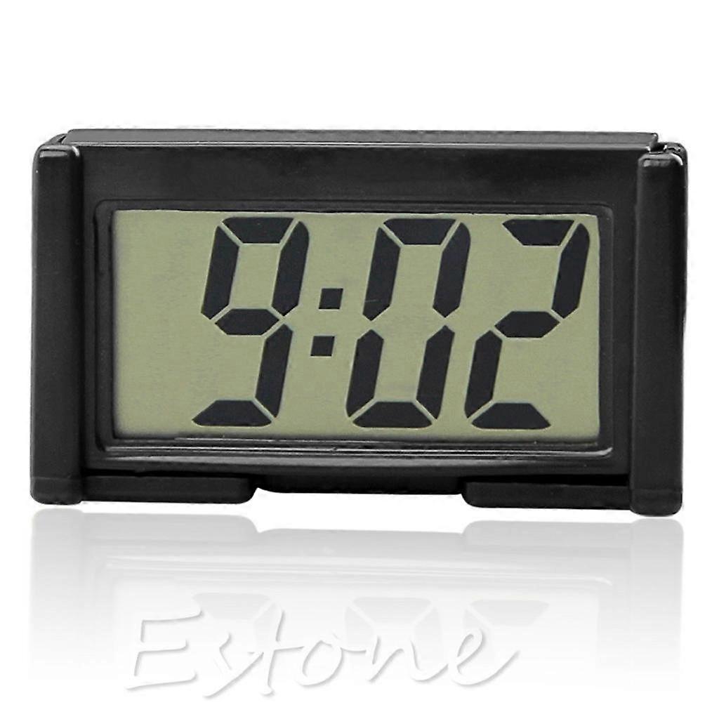 Digital Table Car Dashboard Desk Electronic Clock Portable Desk Clock Car Dashboard Clock Compact Digital Alarm Clock