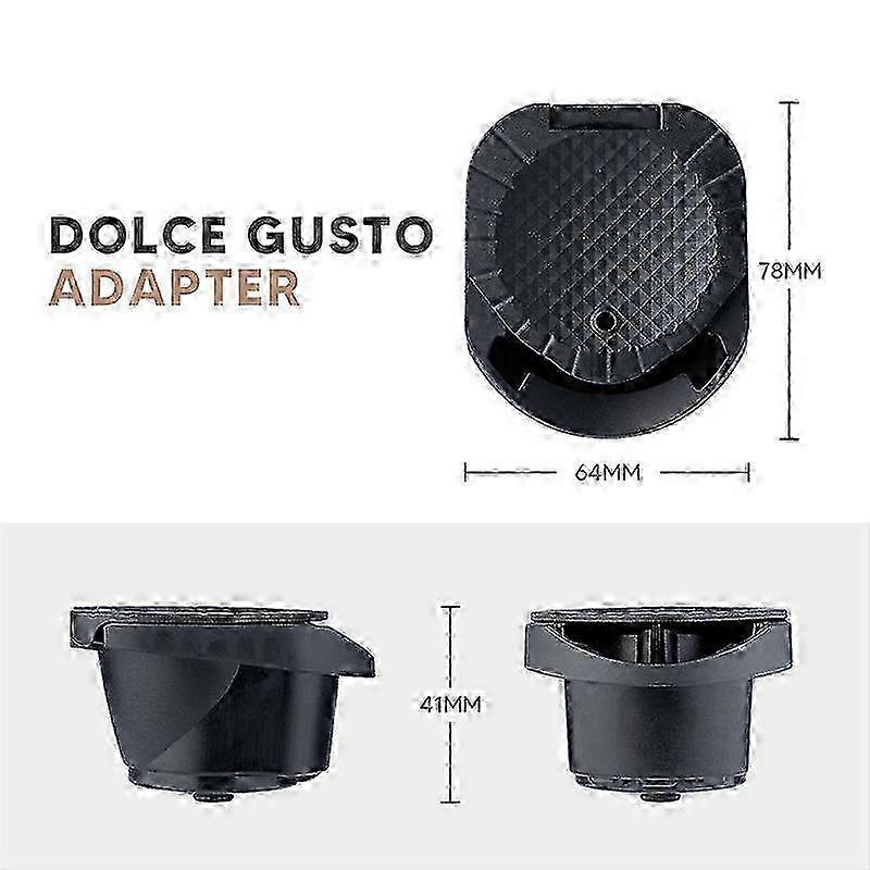 Suitable For Nespresso Capsules Convert Dolce Gusto Crema Maker-jc