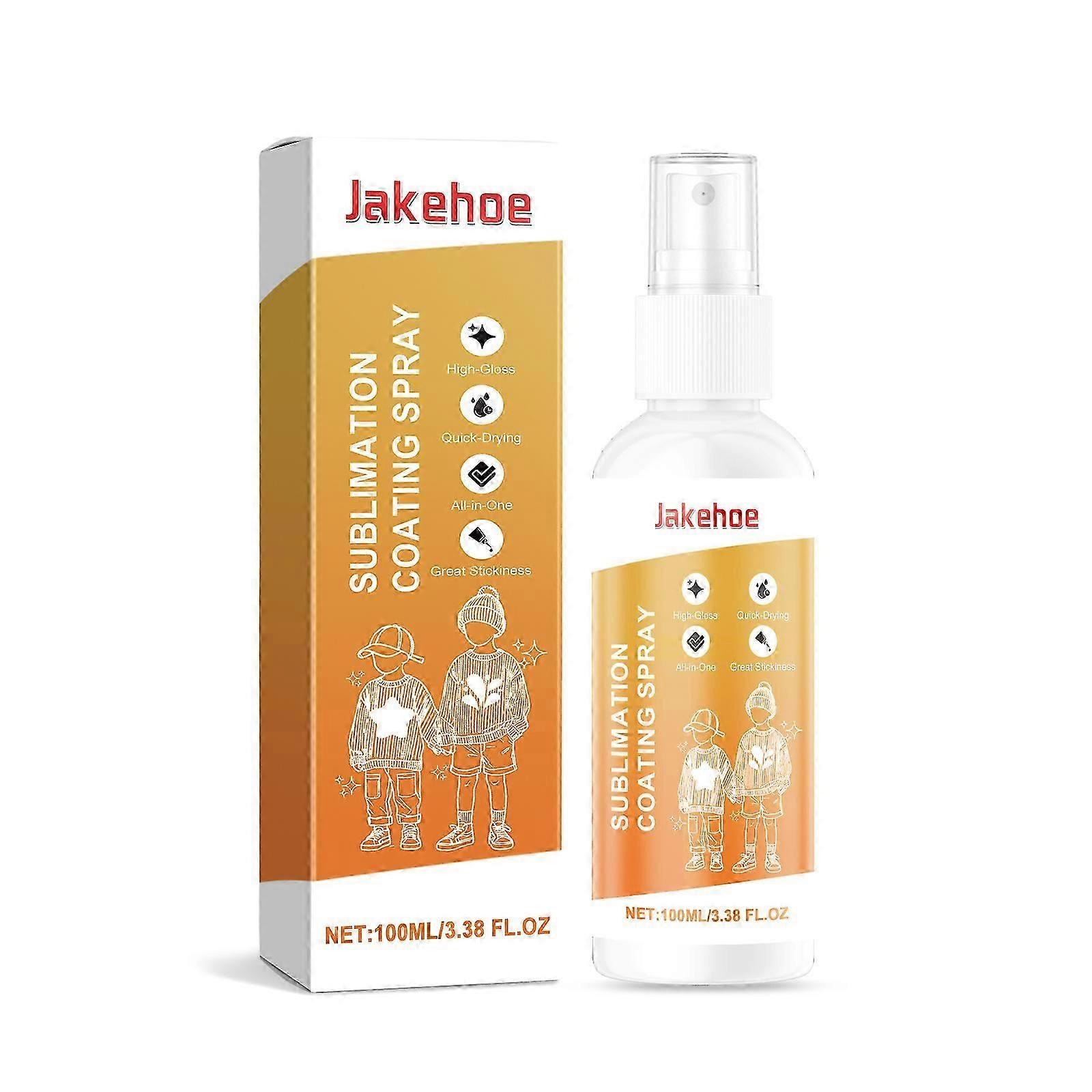 100ml Cotton Shirt Sublimation Coating Spray - Vivid Colors, Fast Drying, High-Gloss Finish