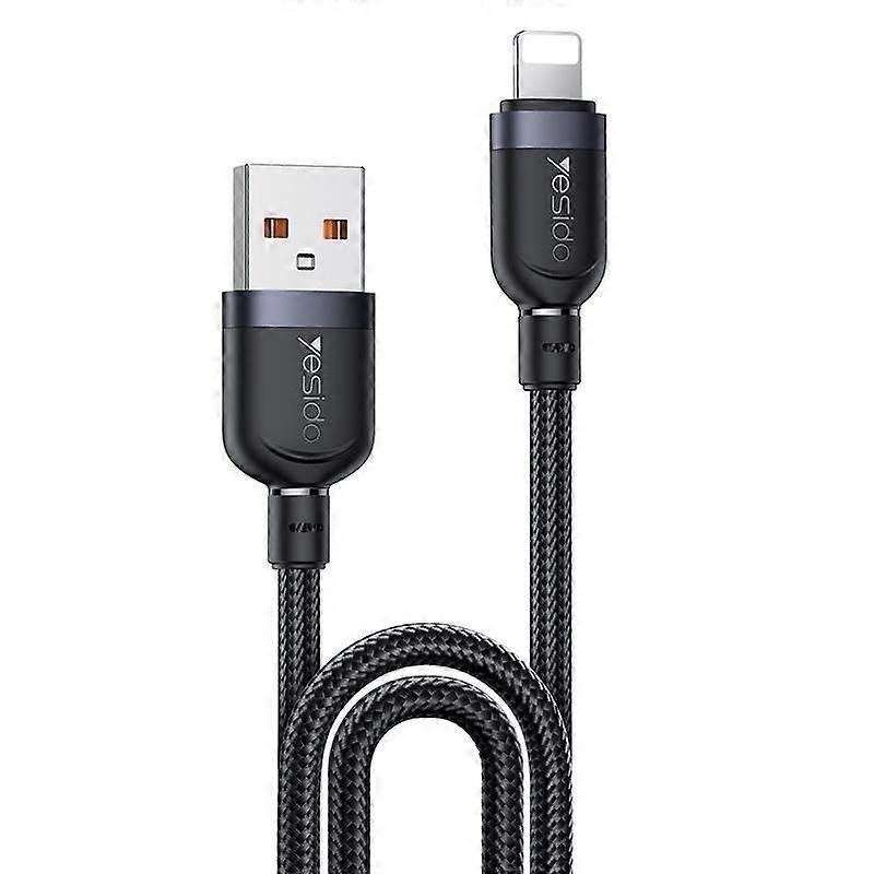 2m 12W 2.4A USB to 8 Pin Charging Data Cable