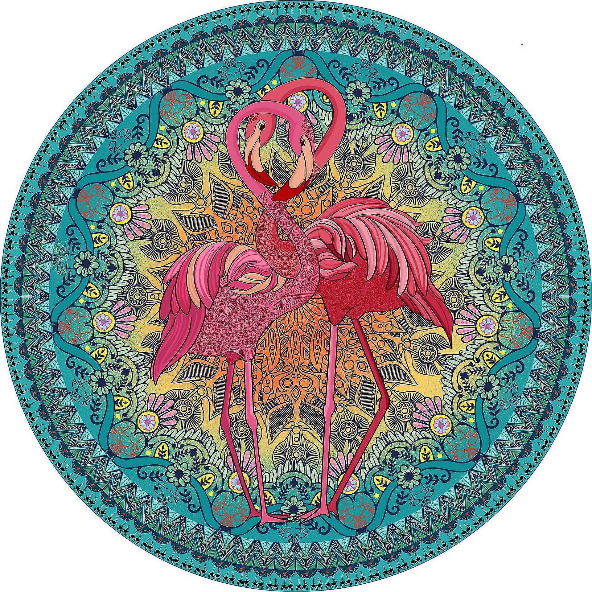 1000 Teile Tierpuzzle Runde Puzzles