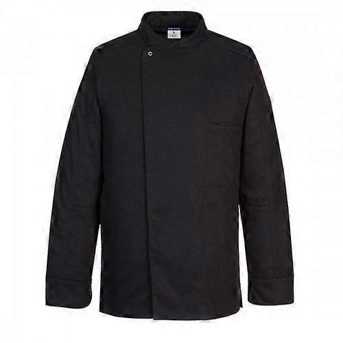 بورتويست رجالي ساري جاكيت الشيف بأكمام طويلة