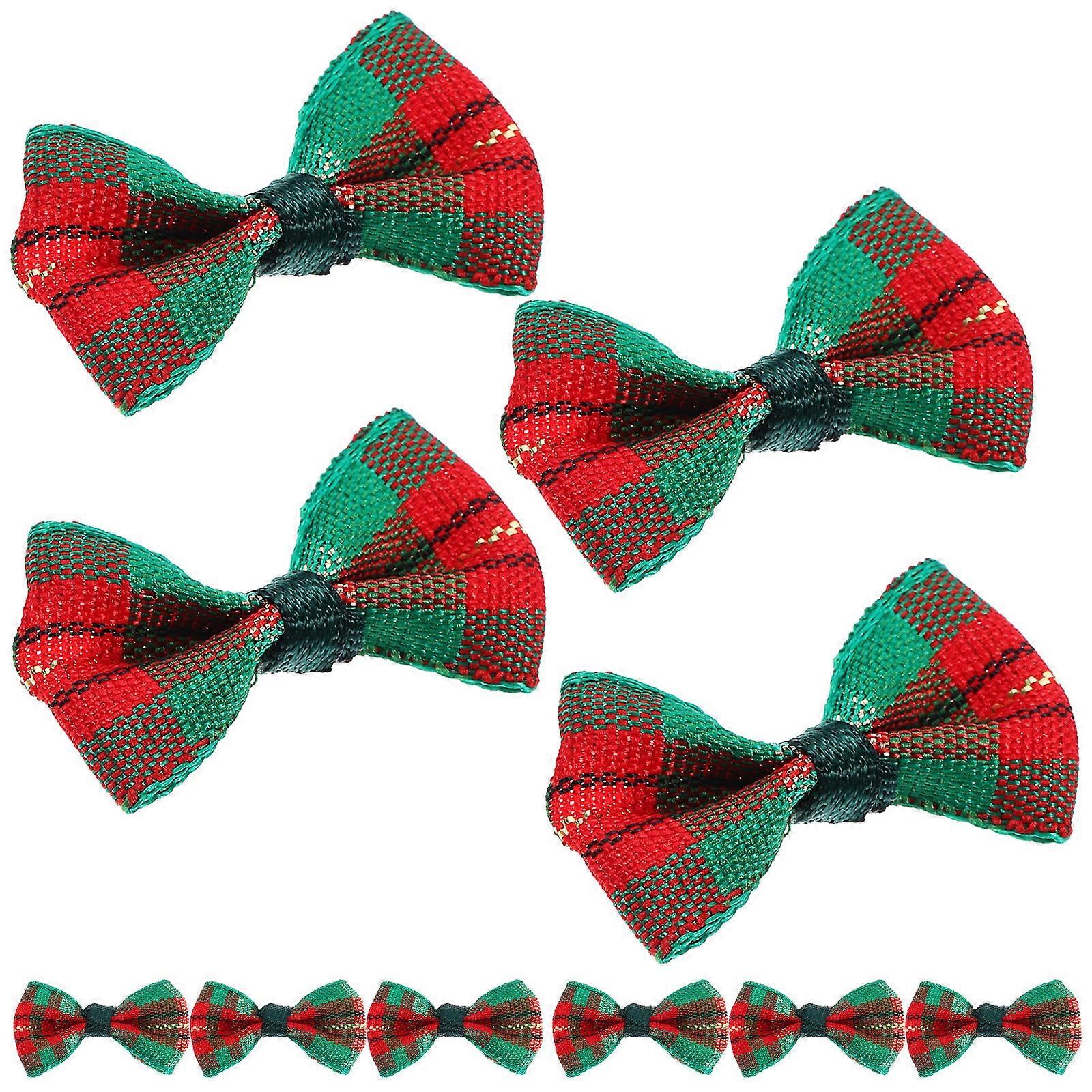Doll Mini Bows Mini Bows for Crafts 30Pcs Small Bowtie Decoration Set