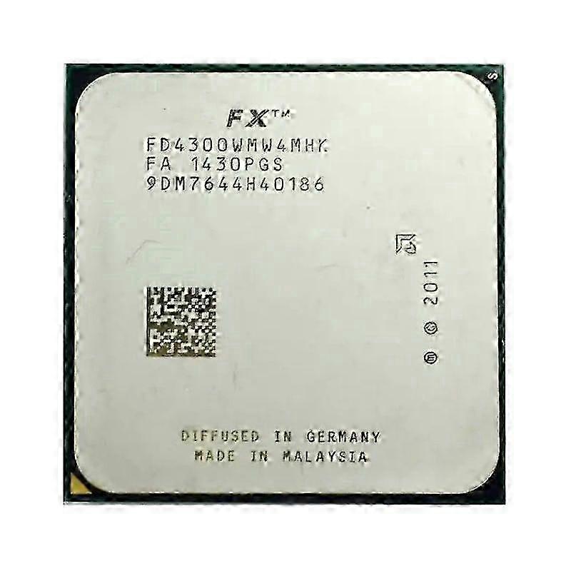 Processor FX-4300 FD4300WMW4MHK 4Cores 4Threads Socket AM3+ CPU