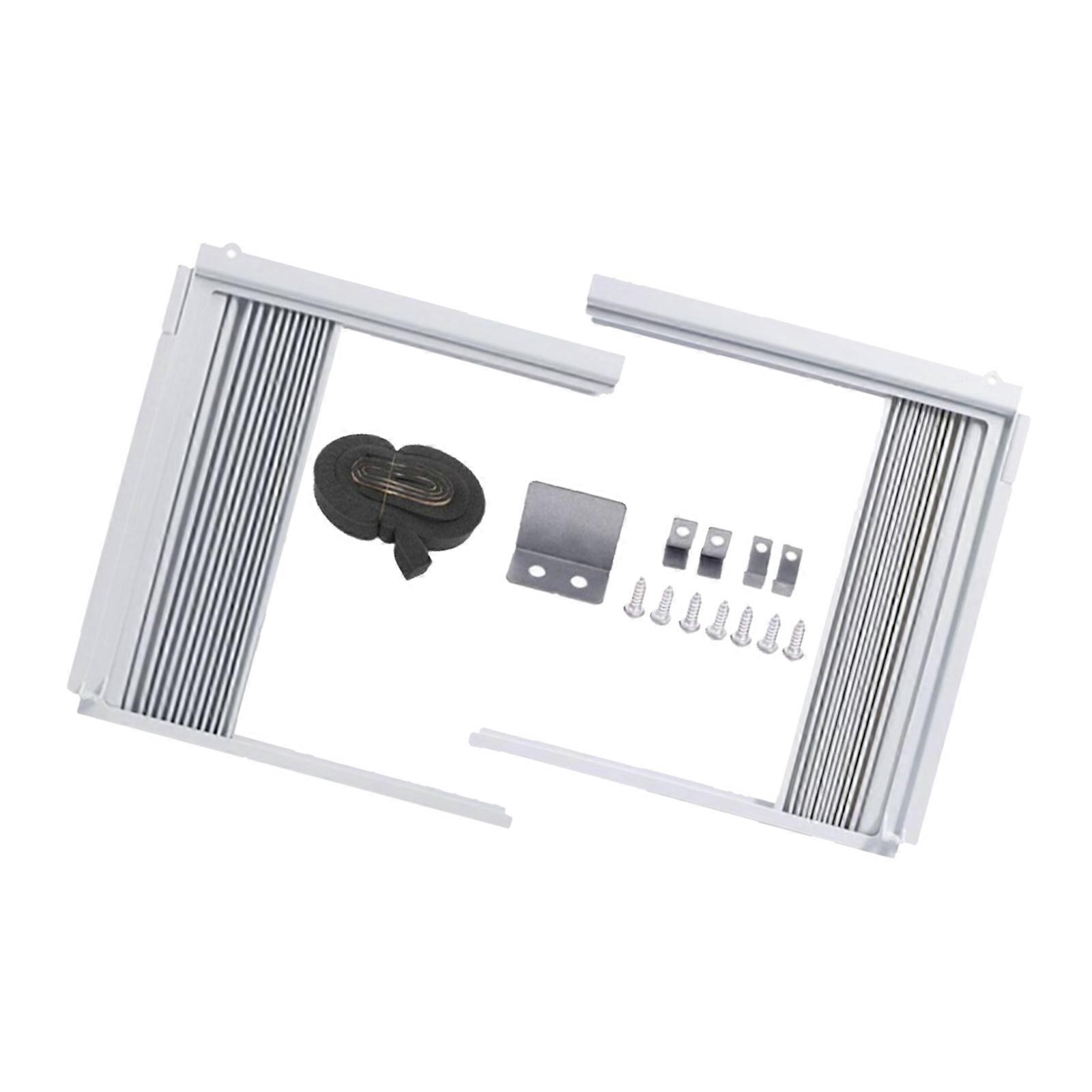 Window Air Conditioner Side Panel Window Vent Insulation Panel Removable Insulated Sealed Frame For Wall Hotel Workplace Multicolor