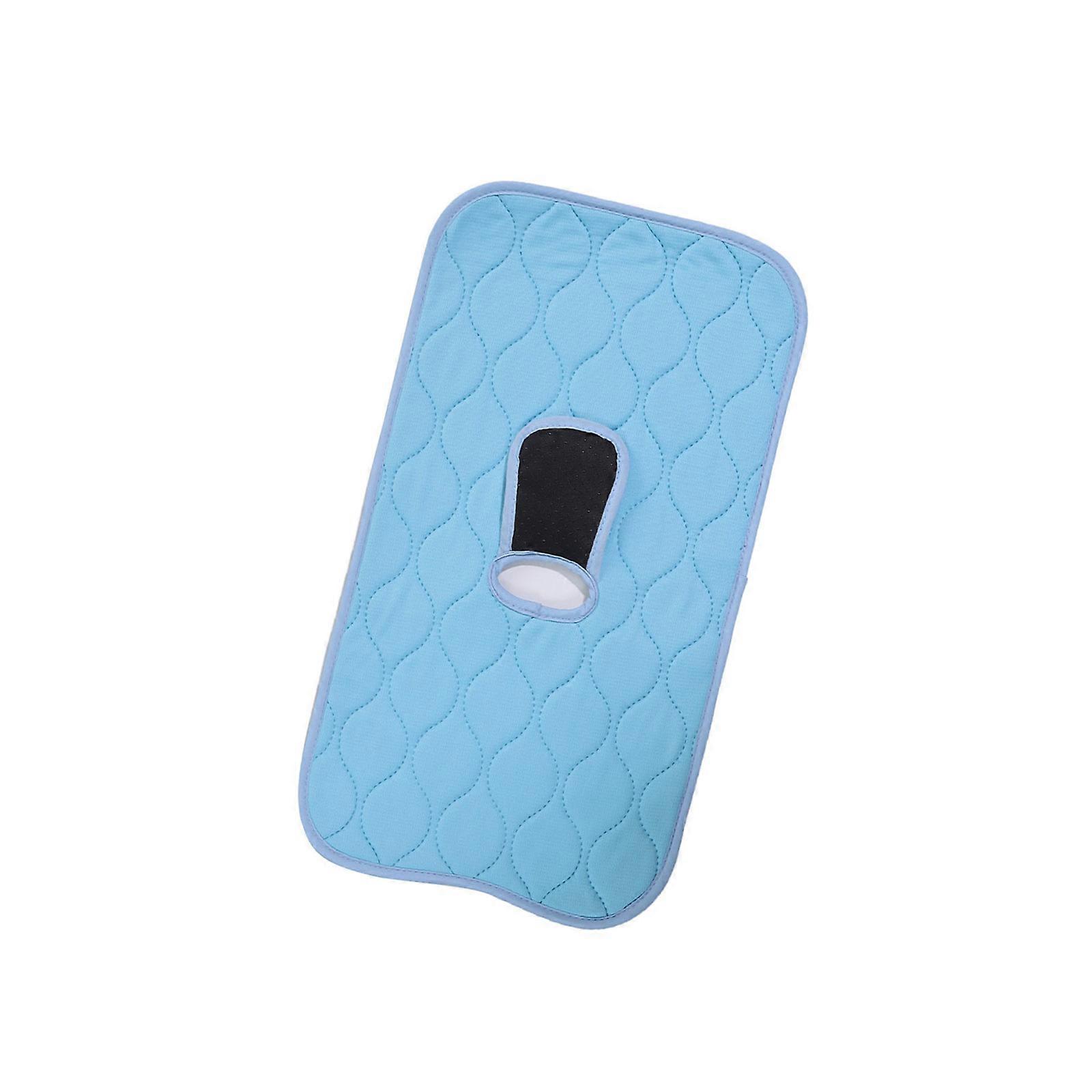 Machine Washable Strollers Pad High Absorbency Soft Fabric Portable Seat Cushion Cover for Car Seat Strollers  Sky Blue