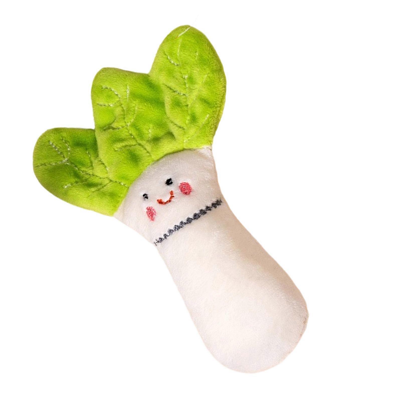 Infant Handheld Plush Rattle Toy Soothing Teether Toy for Baby Improve Sense Of Security and Sleeping Support Teether Multicolor