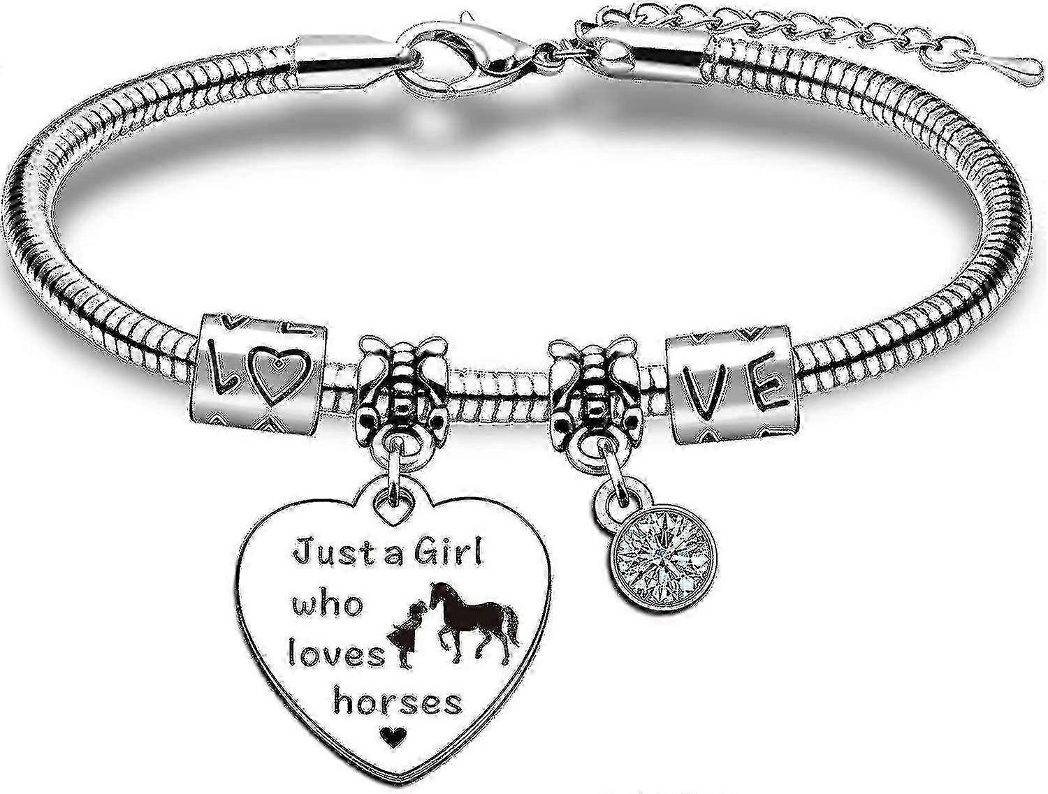 سوار الحصان هدايا الحصان للفتيات مع هدية مربع