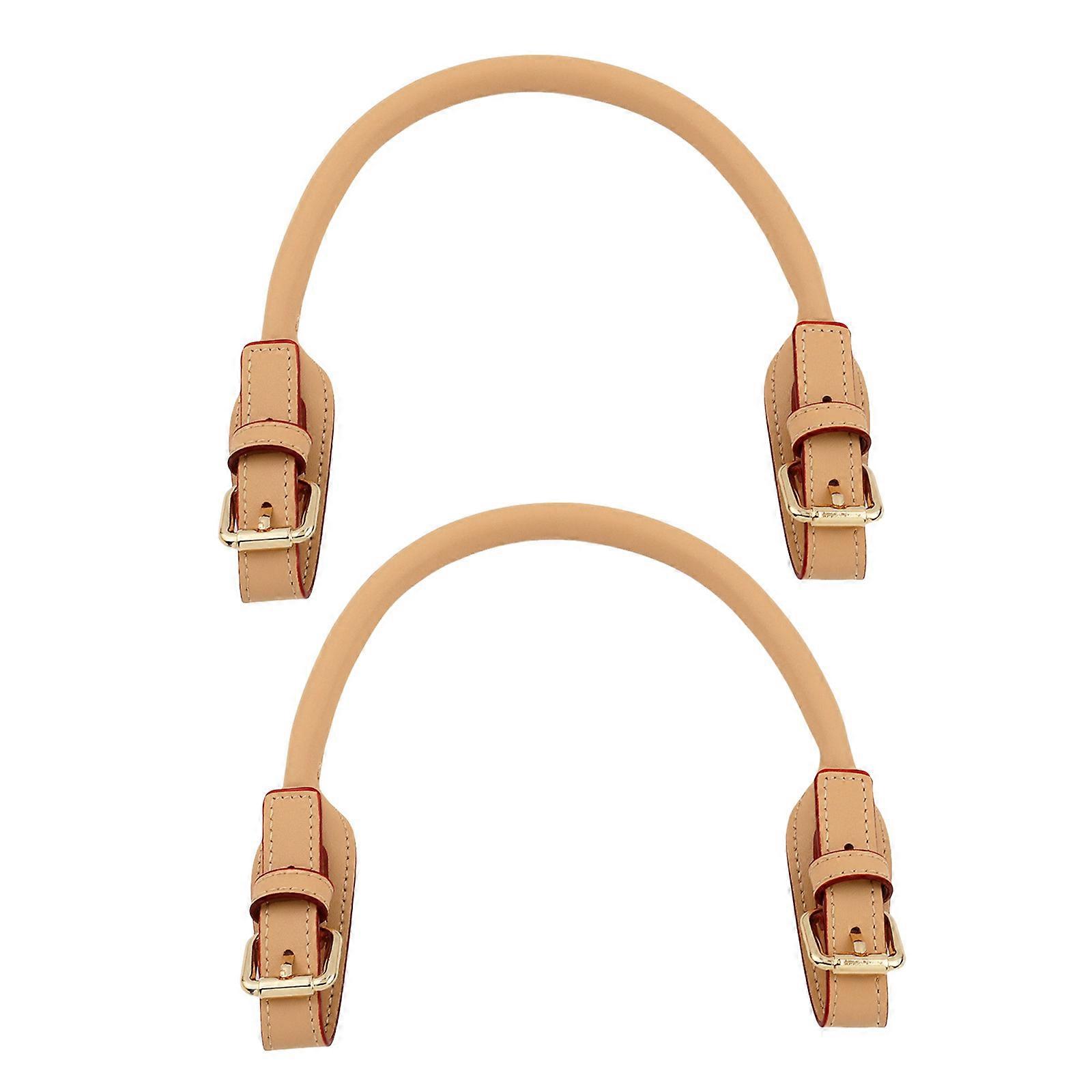 PU Short Handle Strap Fashionable Bag Handle Adjustable Bag Strap Designed For Daily Commutes And Social Gatherings  Nude color