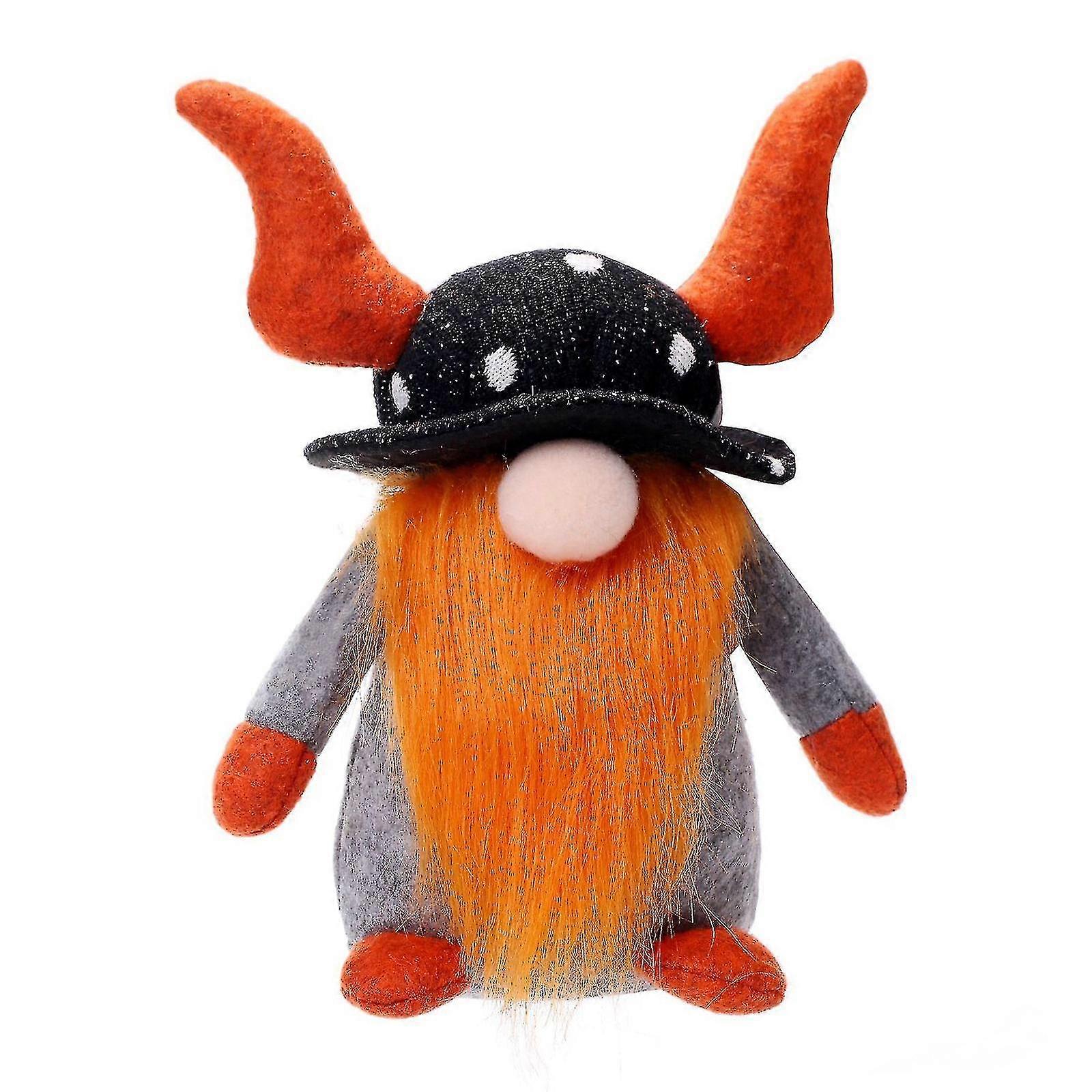Creative Halloween Gnome Decor No Face Doll Plush Beard