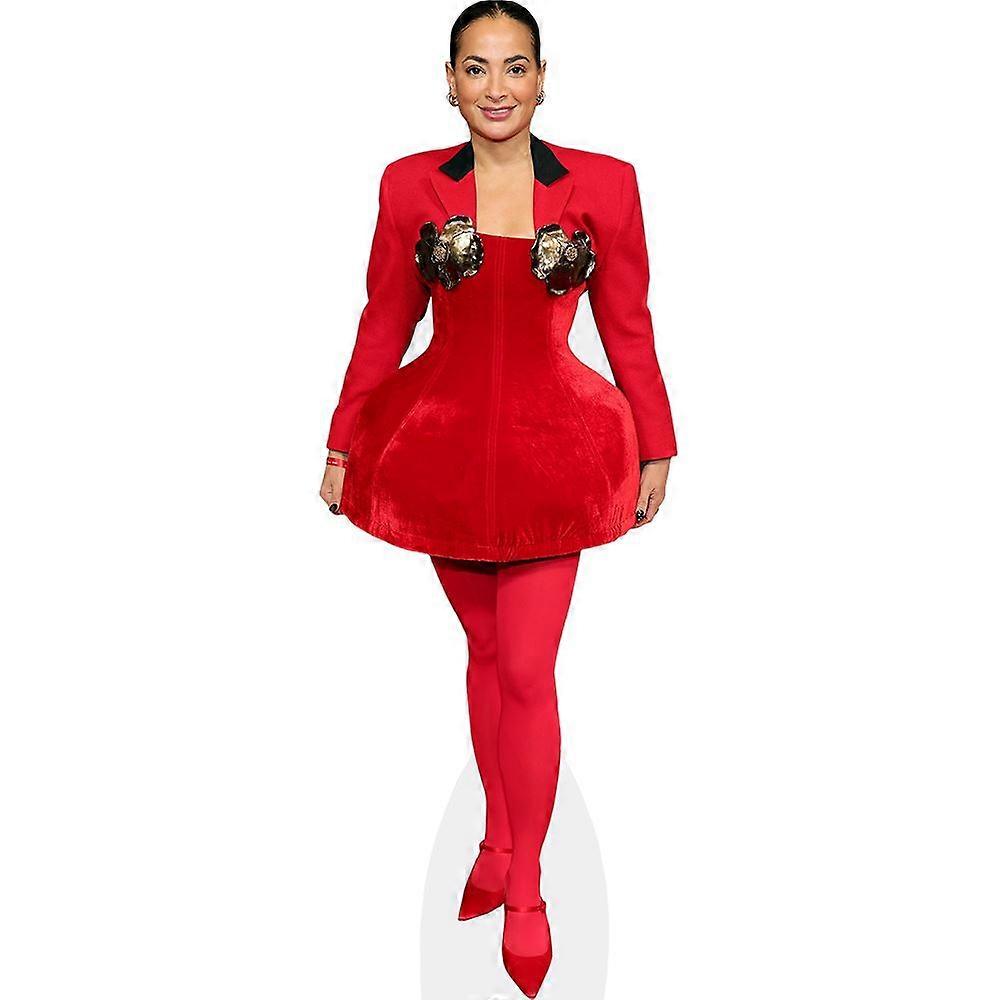 Layana Aguilar (Red) Cardboard Cutout (lifesize OR mini size). Standee. Stand Up.