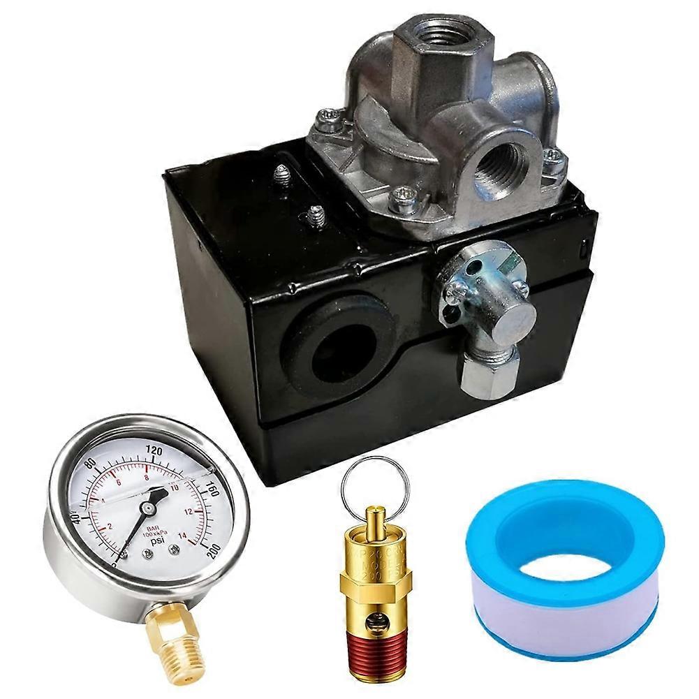 56288772 Pressure Switch for Ingersoll Rand 2475 69JF9LY2C with Unloader and on Off Lever 140-175 Psi