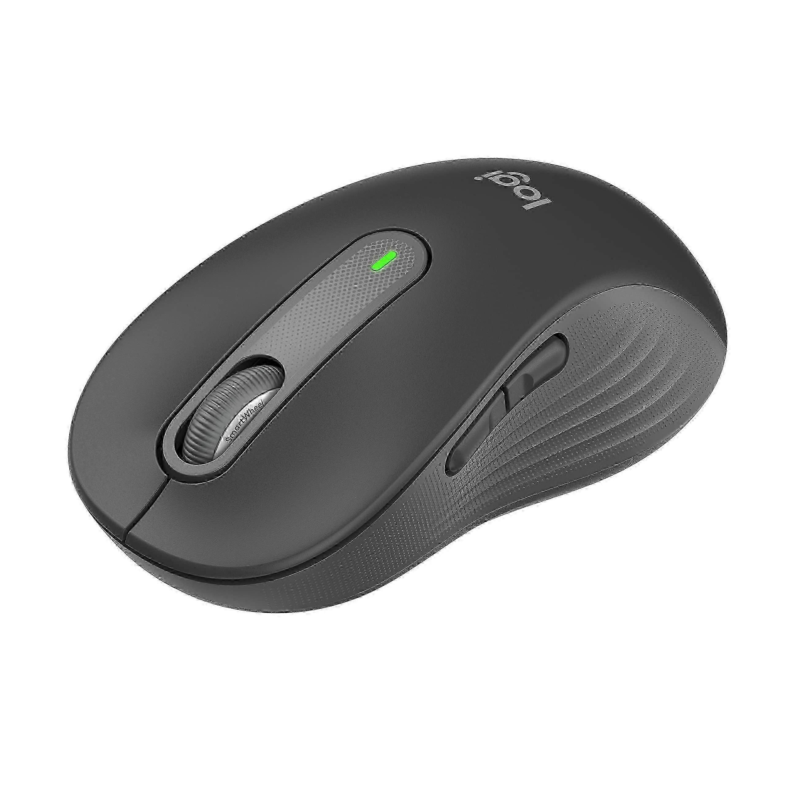 Signature M650 L Full Size Wireless Mouse - for Large Sized Hands, Silent Clicks, Side Buttons [jkw]