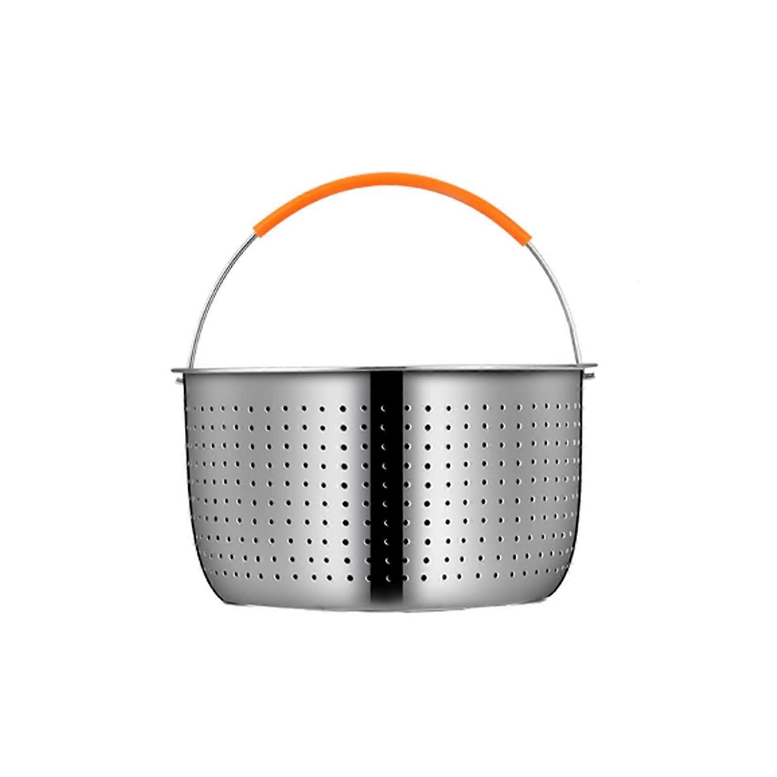 Stainless Steel Frying Basket with Handle, Fine Mesh Deep Fryer Strainer for Kitchen Cooking