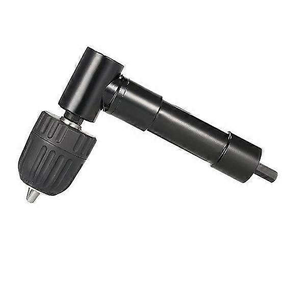 Self-locking 90° Angle Chuck Quick Release Drill Chuck Angle Head Chuck Bits Adapter Angle Drill