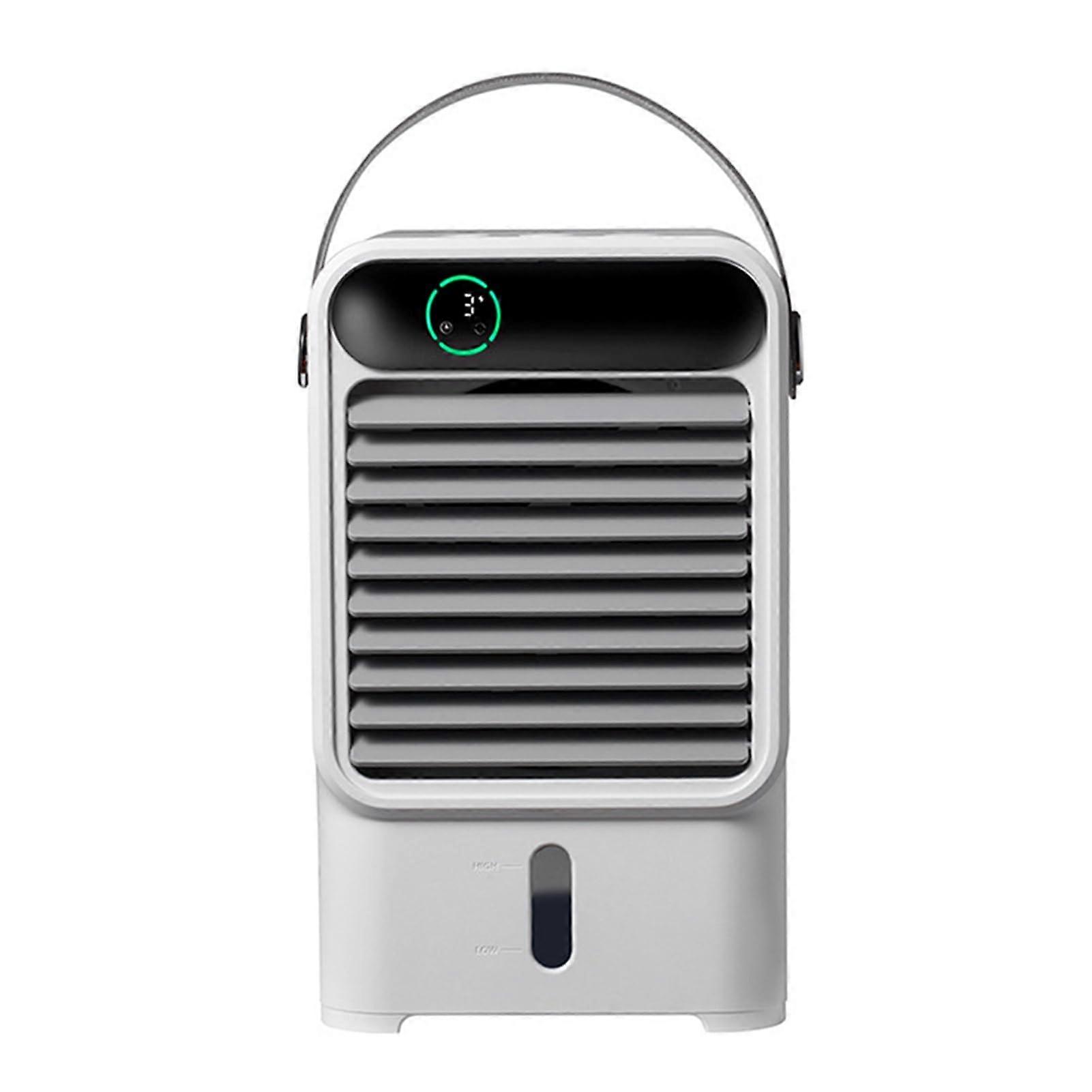 Portable Air Conditioner with Ice Enhanced Cooling, USBC Powered Mini Air Cooler Fan for Home Office