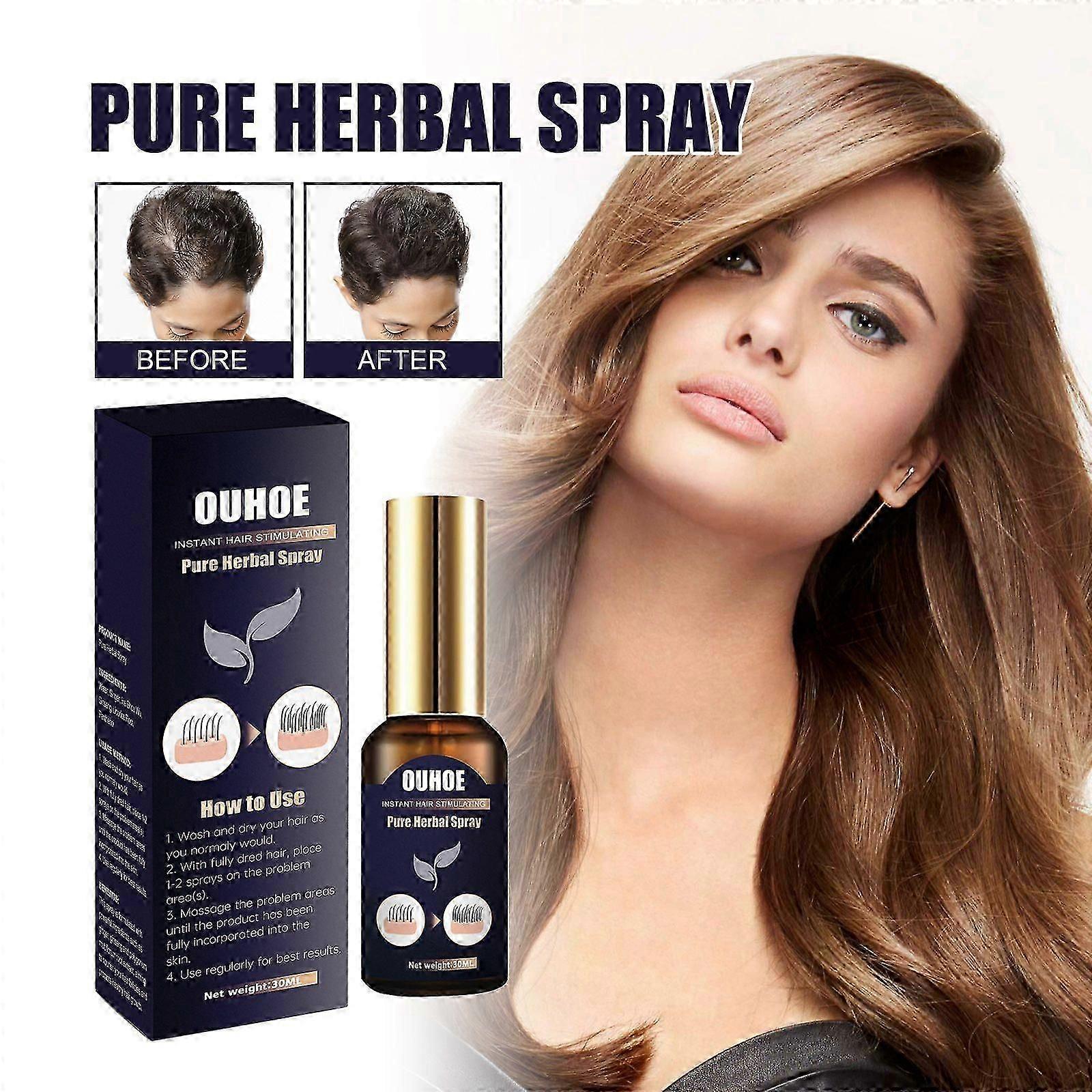 Herbal Hair Spray for Thicker