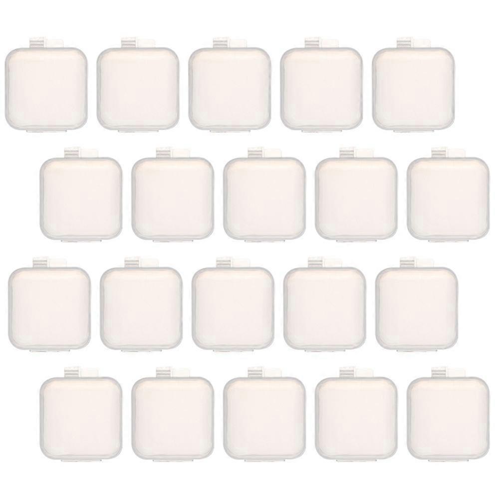 100pcs Small Storage Boxes Jewelry Storage Boxes Accessories Storage Cases