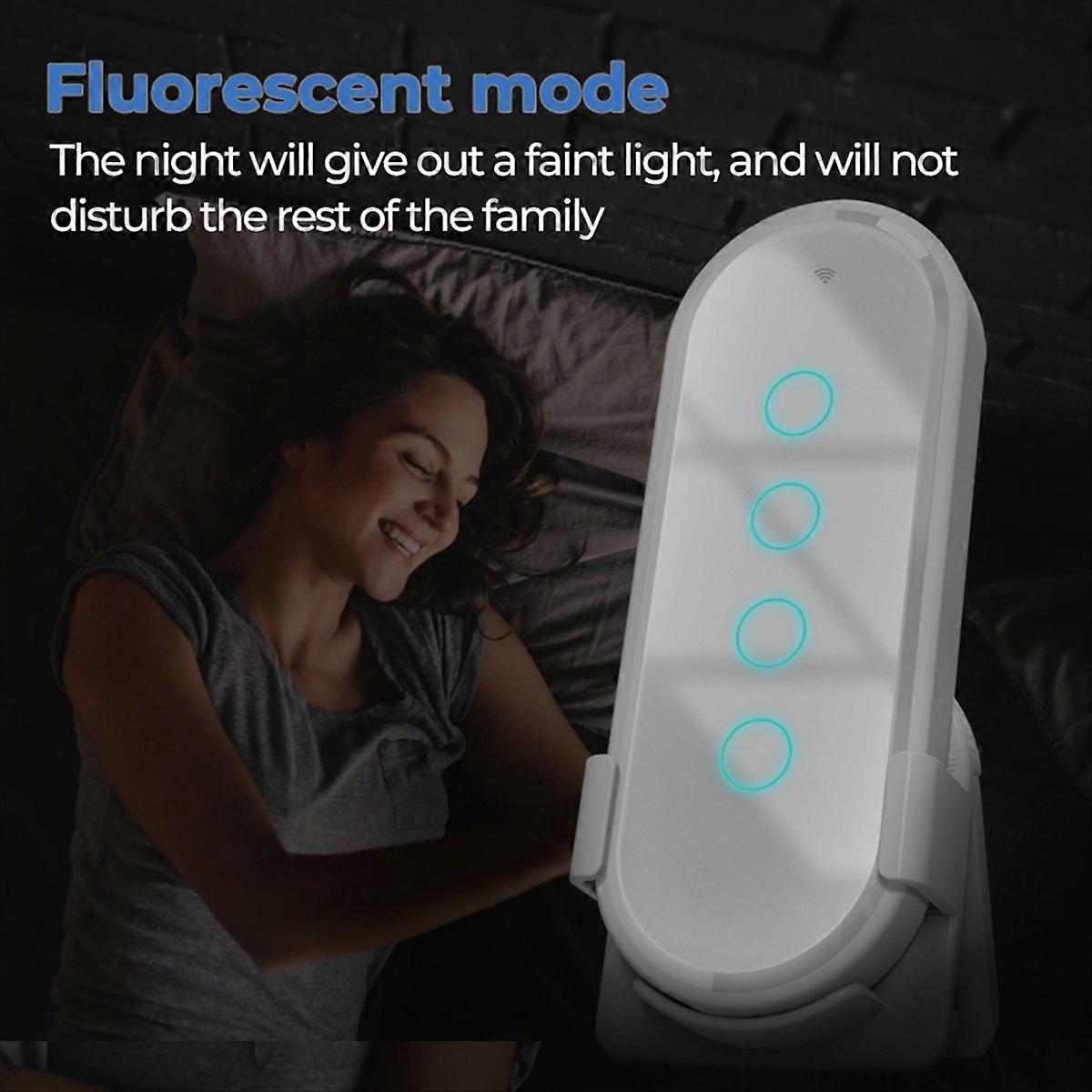 Smart Home 433mhz 4 Key Ev1527 Coding Key Remote Control White