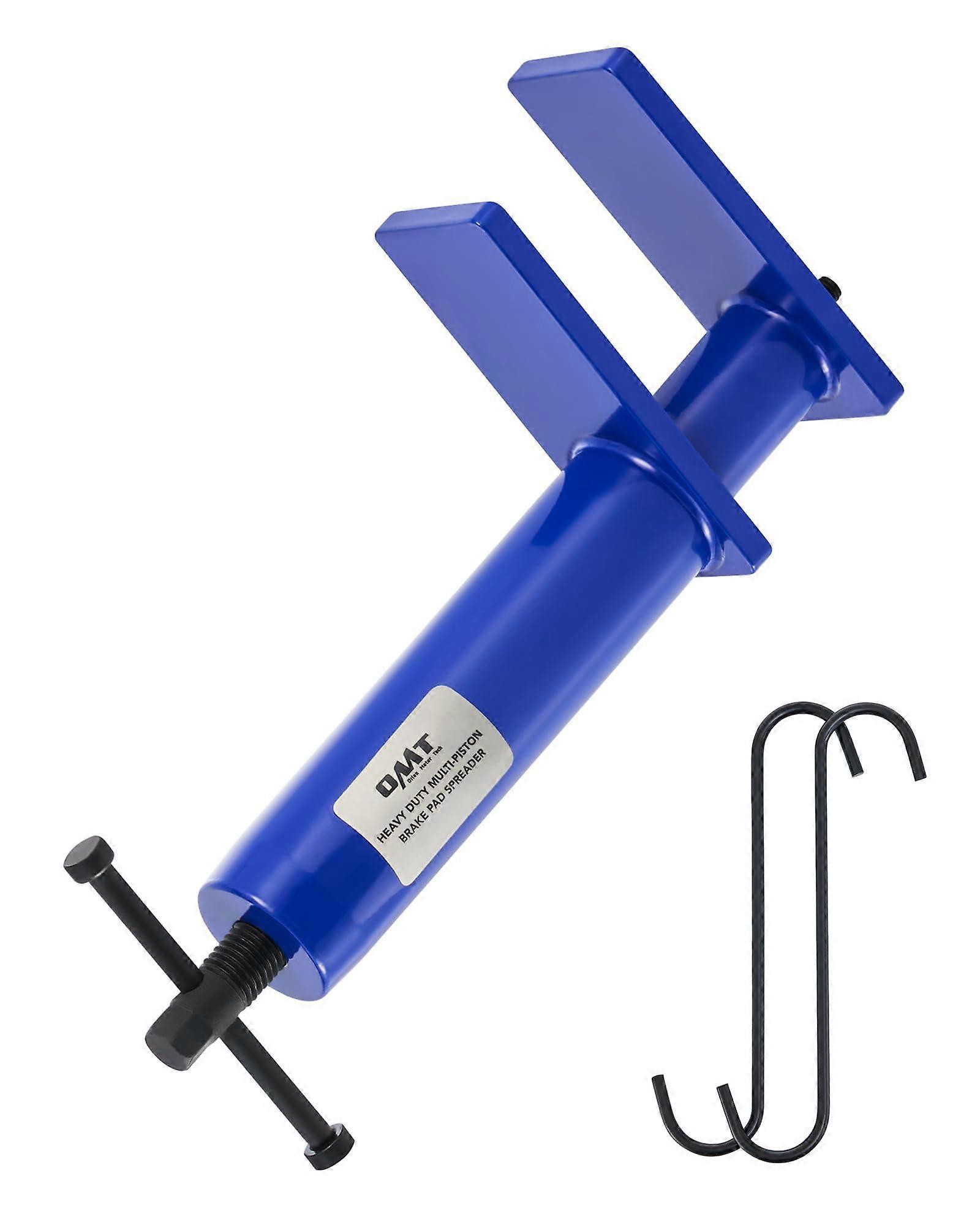 Brake Caliper Tool, Heavy Duty Universal Piston Compressor for Even Compression with Dual Hooks