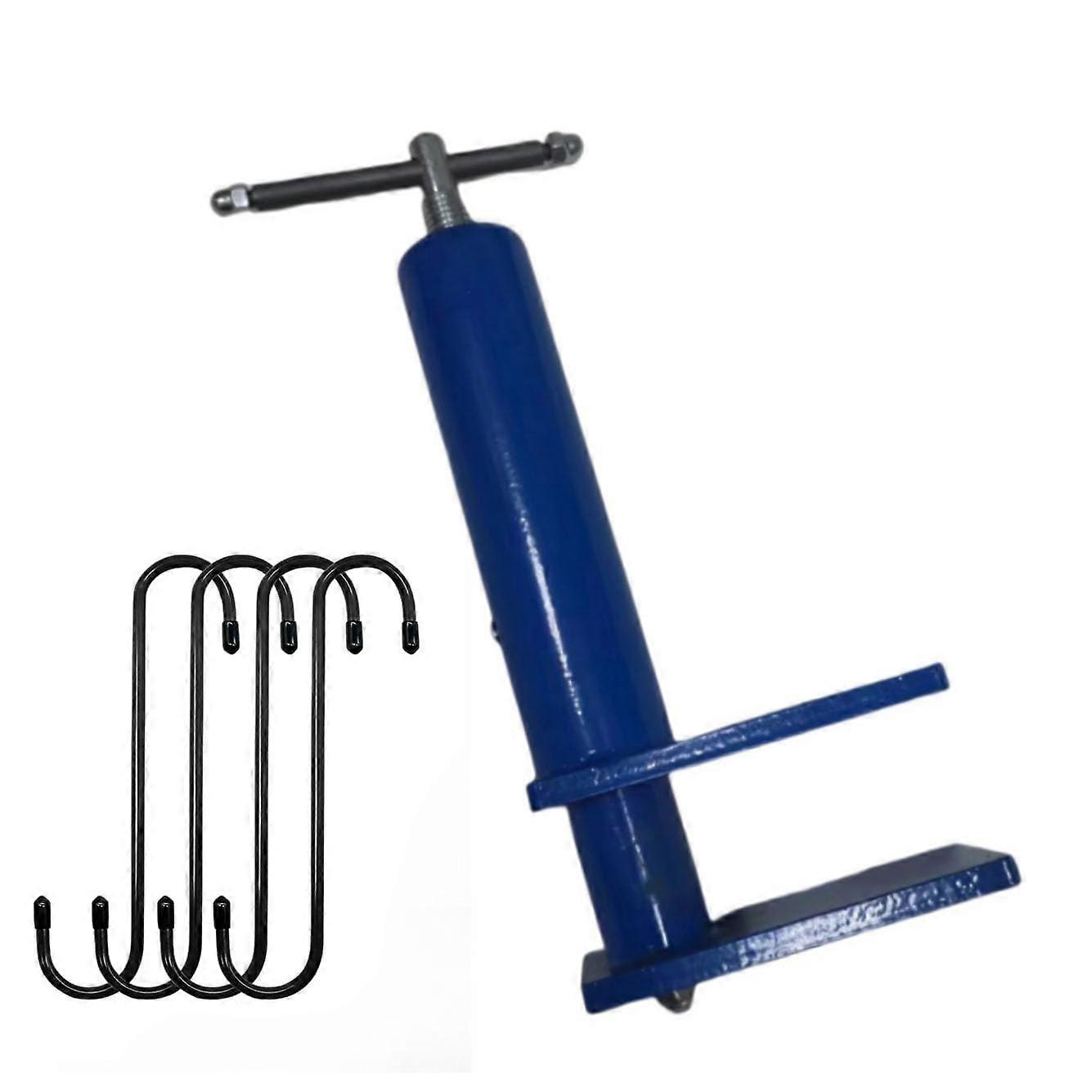 Universal Brake Caliper Tool with 4 Hanger Hooks, Heavy Duty MultiPiston Disc Brake Compressor