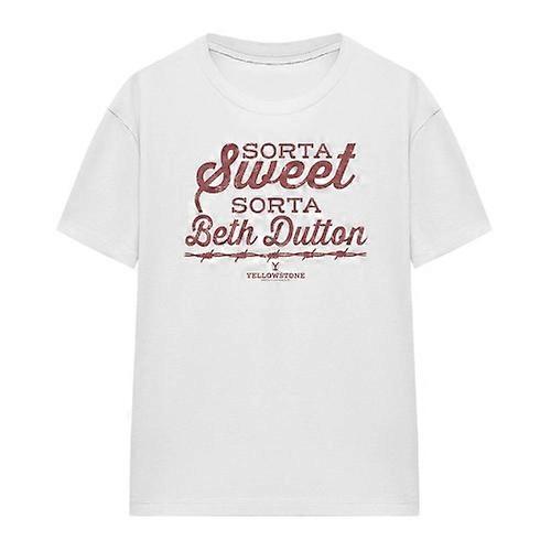 Yellowstone Womens/Ladies Sorta Sweet Sorta Beth Dutton T-Shirt