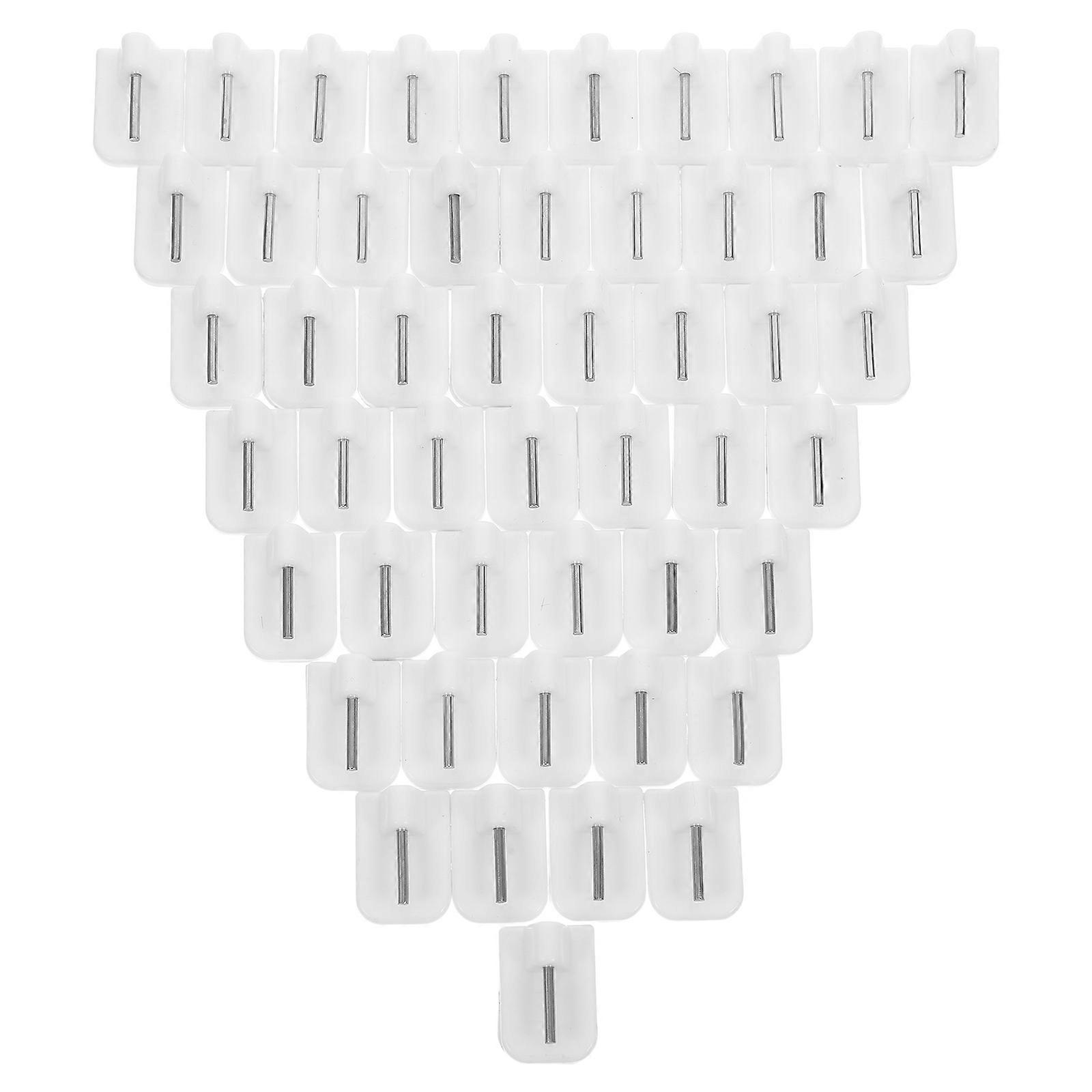 Window Blind Curtain Holder Hooks for Secure Hanging 50Pcs Plastic Parts