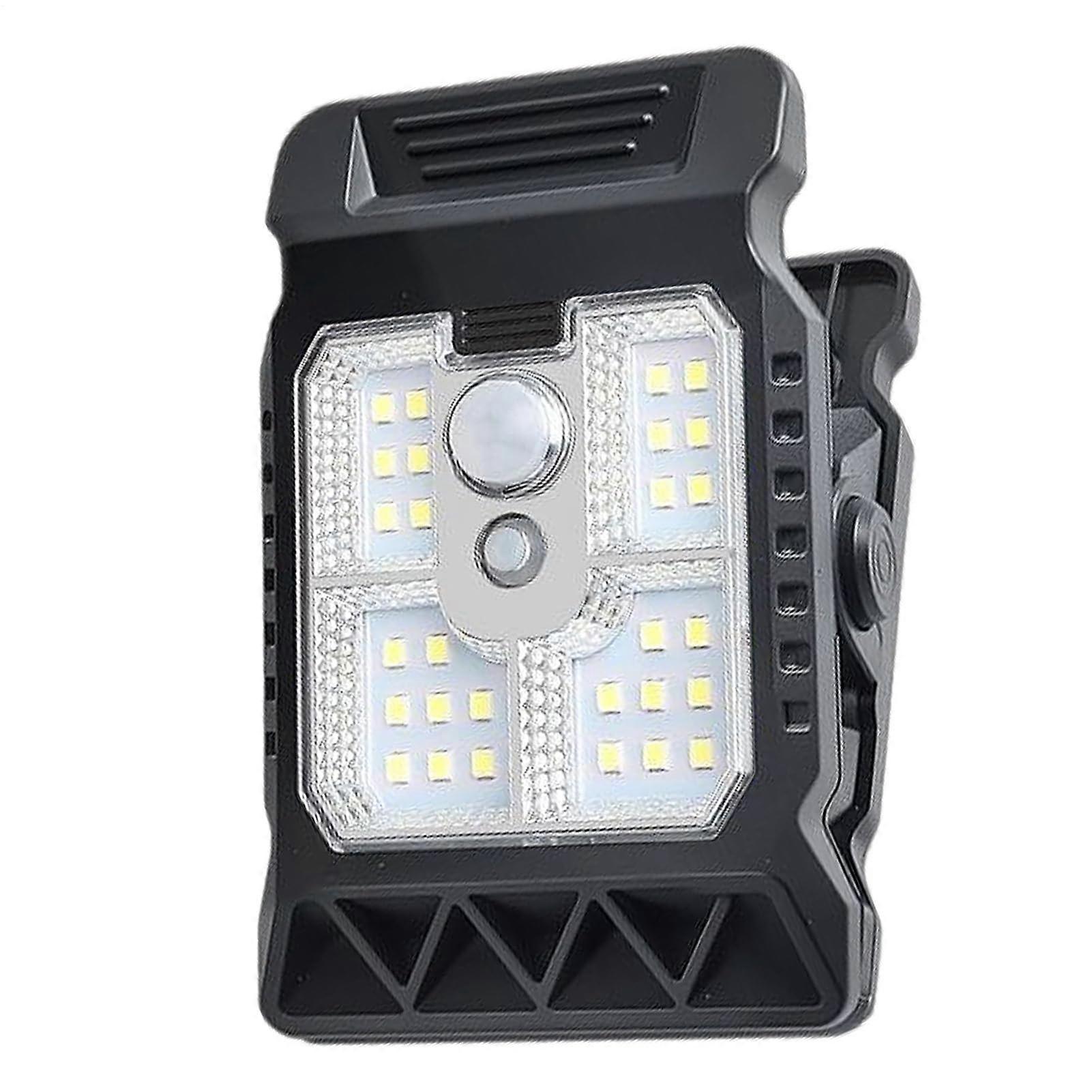 Clip On Solar Motion Lights, Motion Sensor, Waterproof LED ClipOn For Fence Garden Garage Patio Deck, Model LED