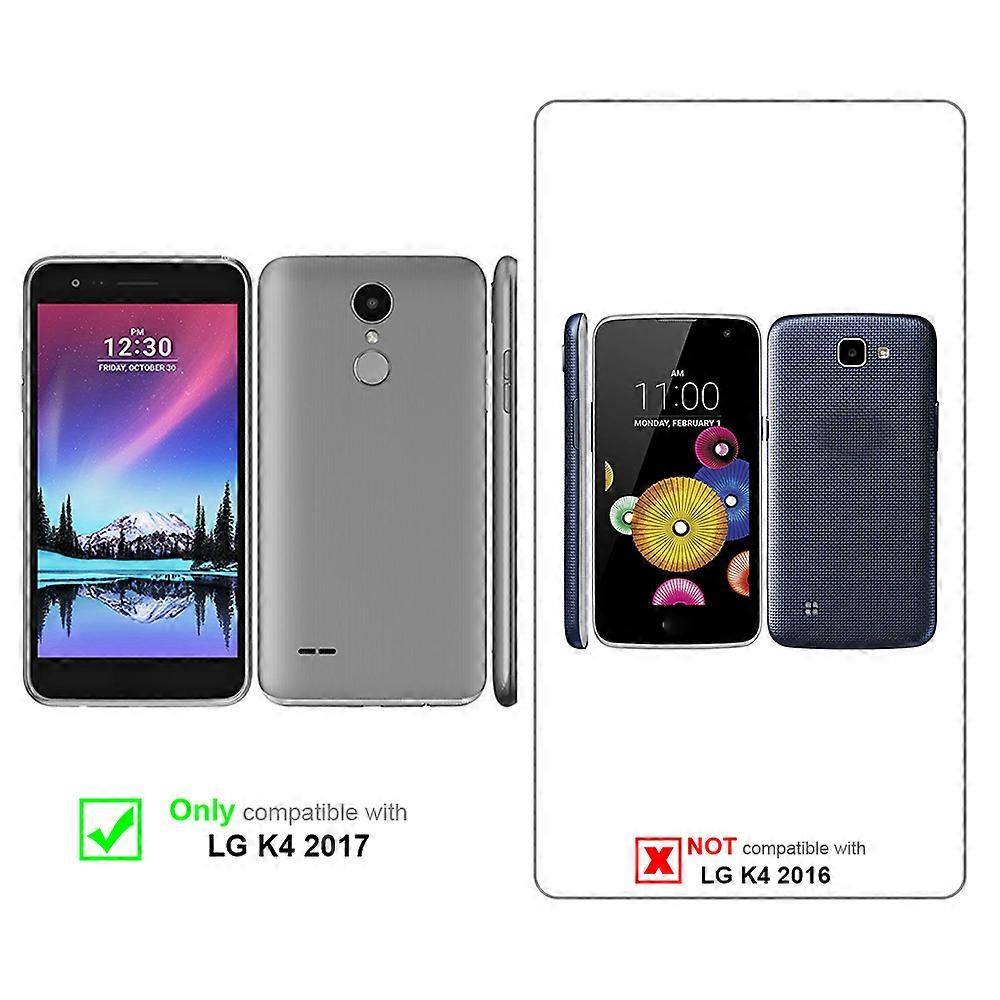 LG K4 2017 Θήκη προστατευτική θήκη - σε λειτουργία εμφάνισης και στάσης τζιν