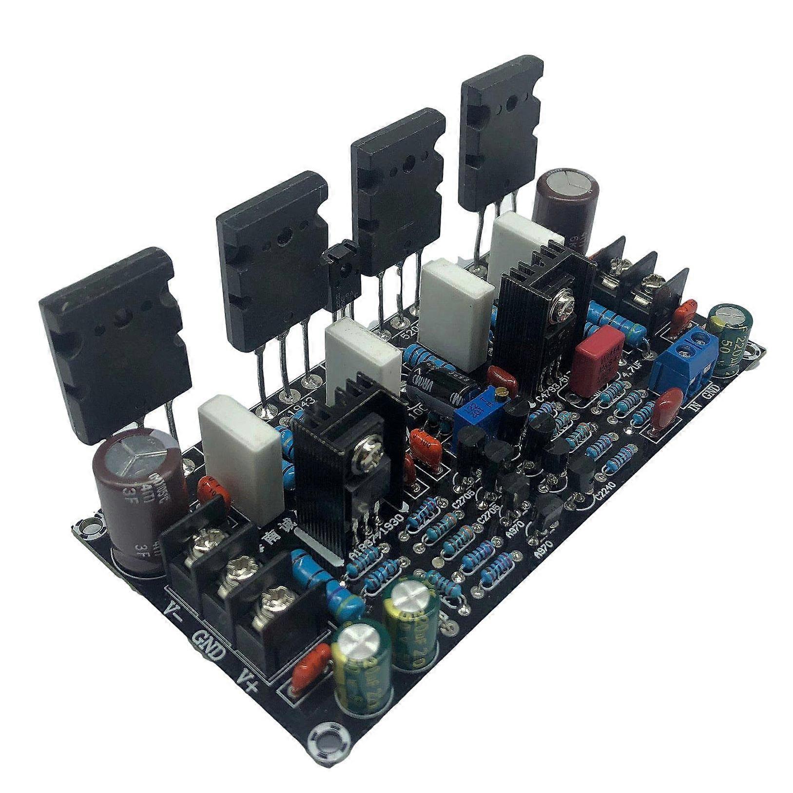 Mono Power Amplifier Board 2SA1943 2SC5200,  Power 200W, Tube Amp Compatible