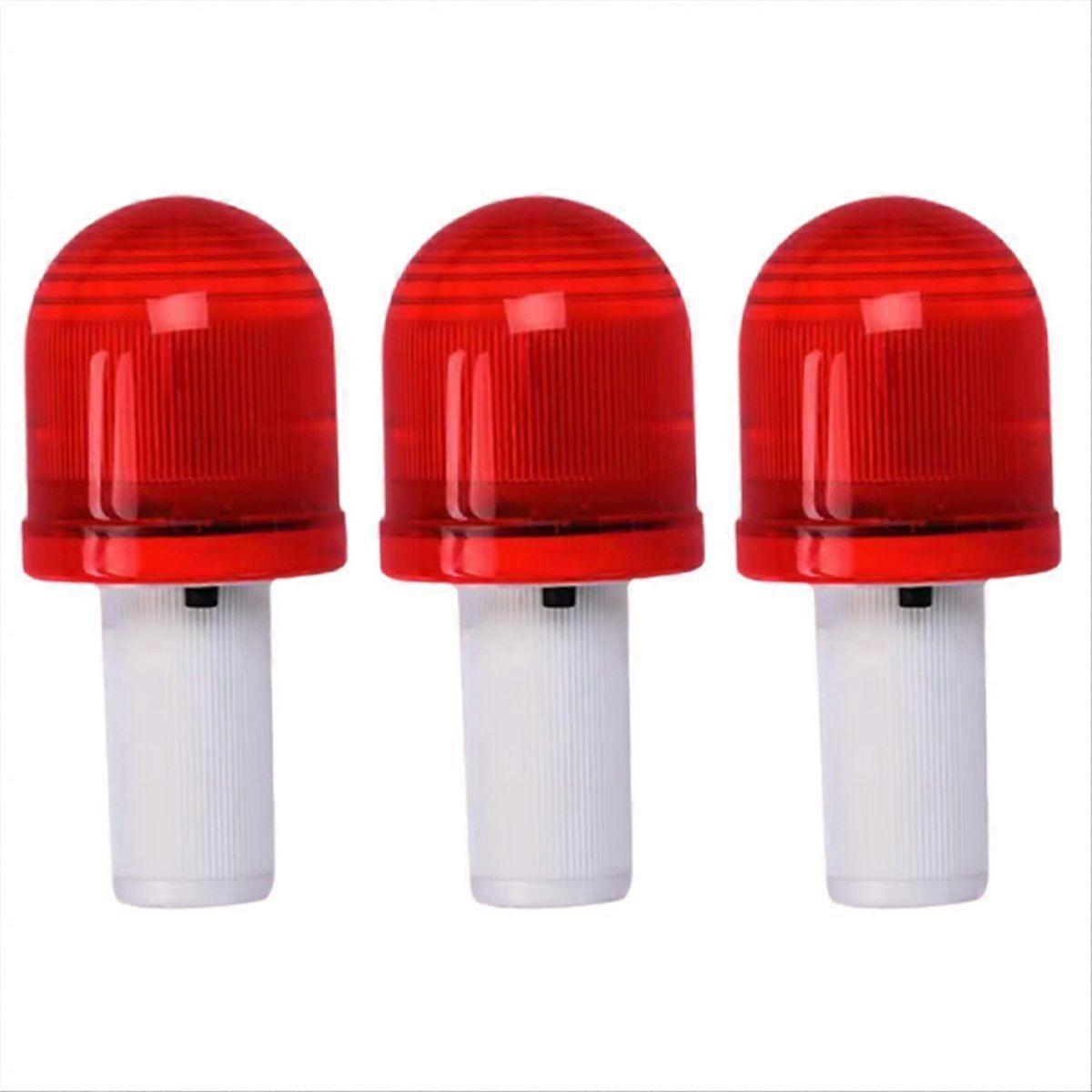 Bright LED Road Hazard Skip Light Flashing Safety Cone Topper Warning Light Road Block Lamp Emergen
