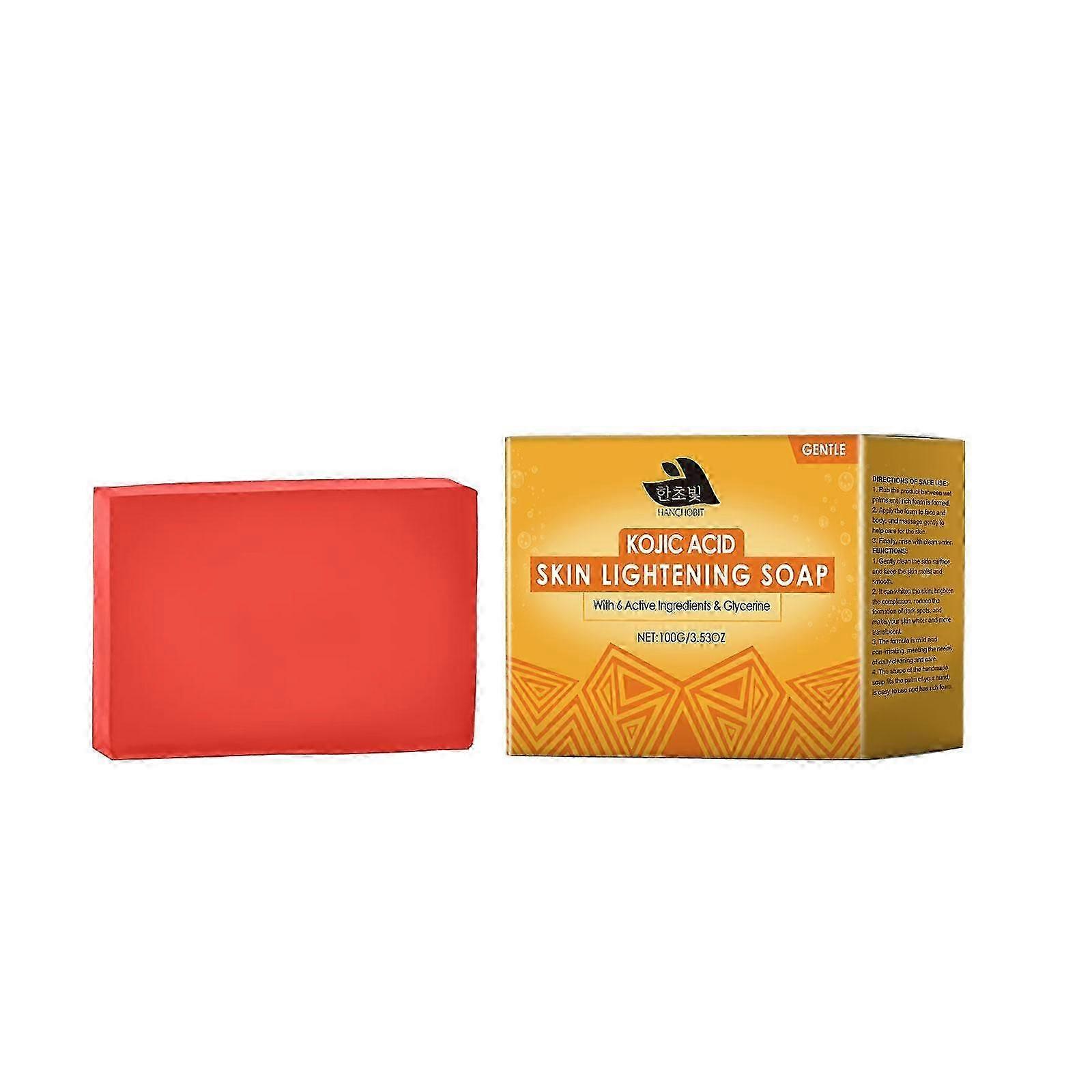 Brightening Moisturizing Skin Cleansing Soap with Vitamin C & E for Soft, Radiant Skin