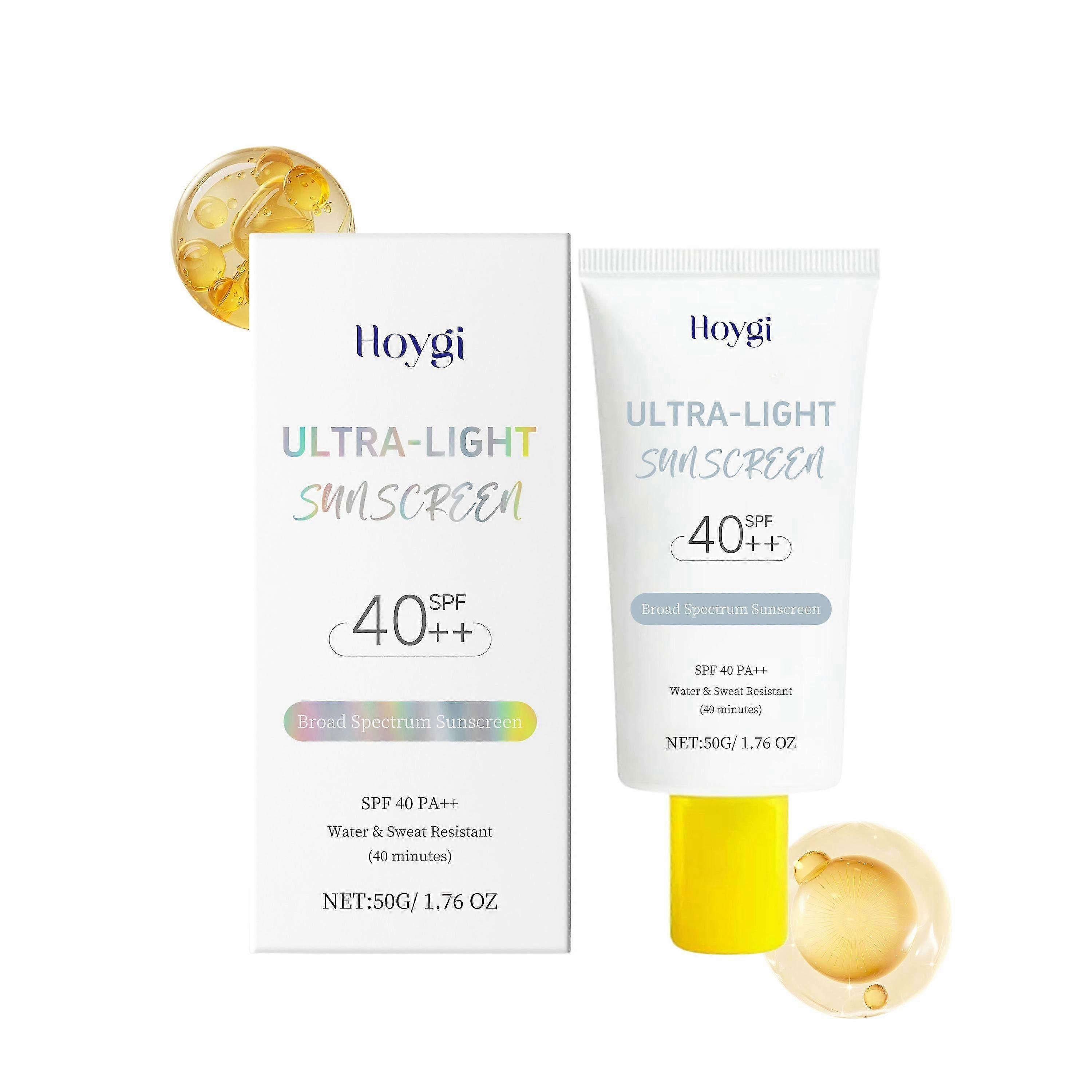 UV Moisturizing Sunscreen Cream - Hydrating, Lightweight, SPF Protection for Summer