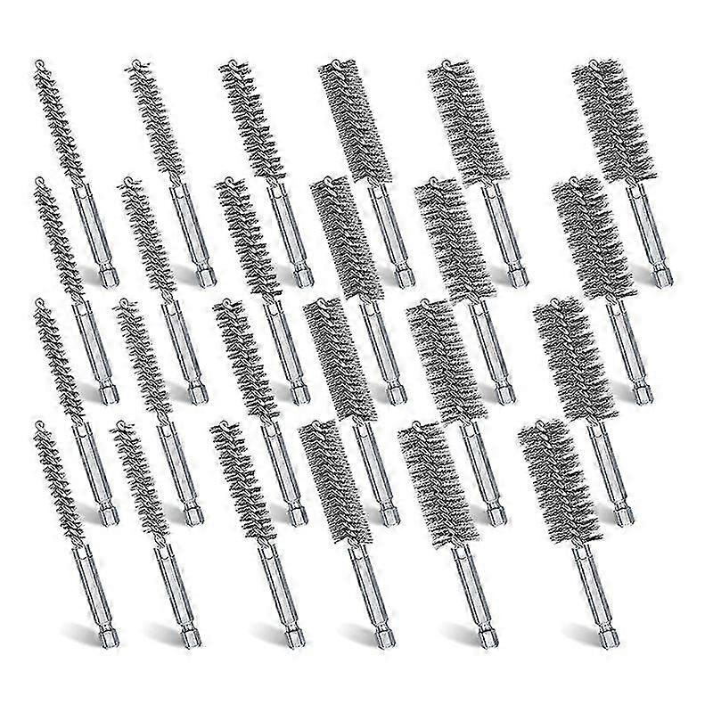 Bore Cleaning Brush Set,Wire Bore Brush Set Stainless Steel