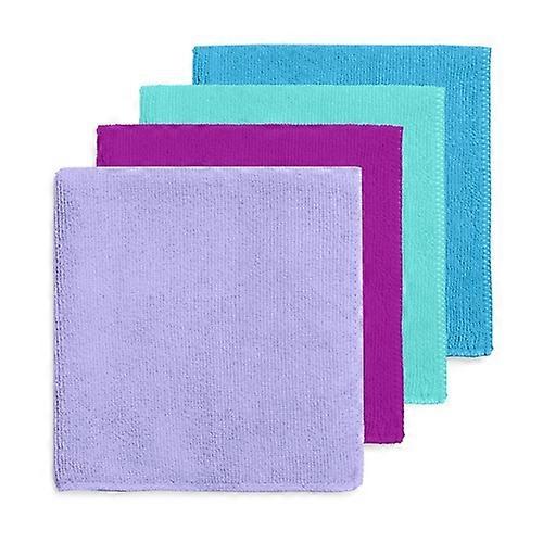 Happy rainbow sunset recycled microfiber cloth 4 units