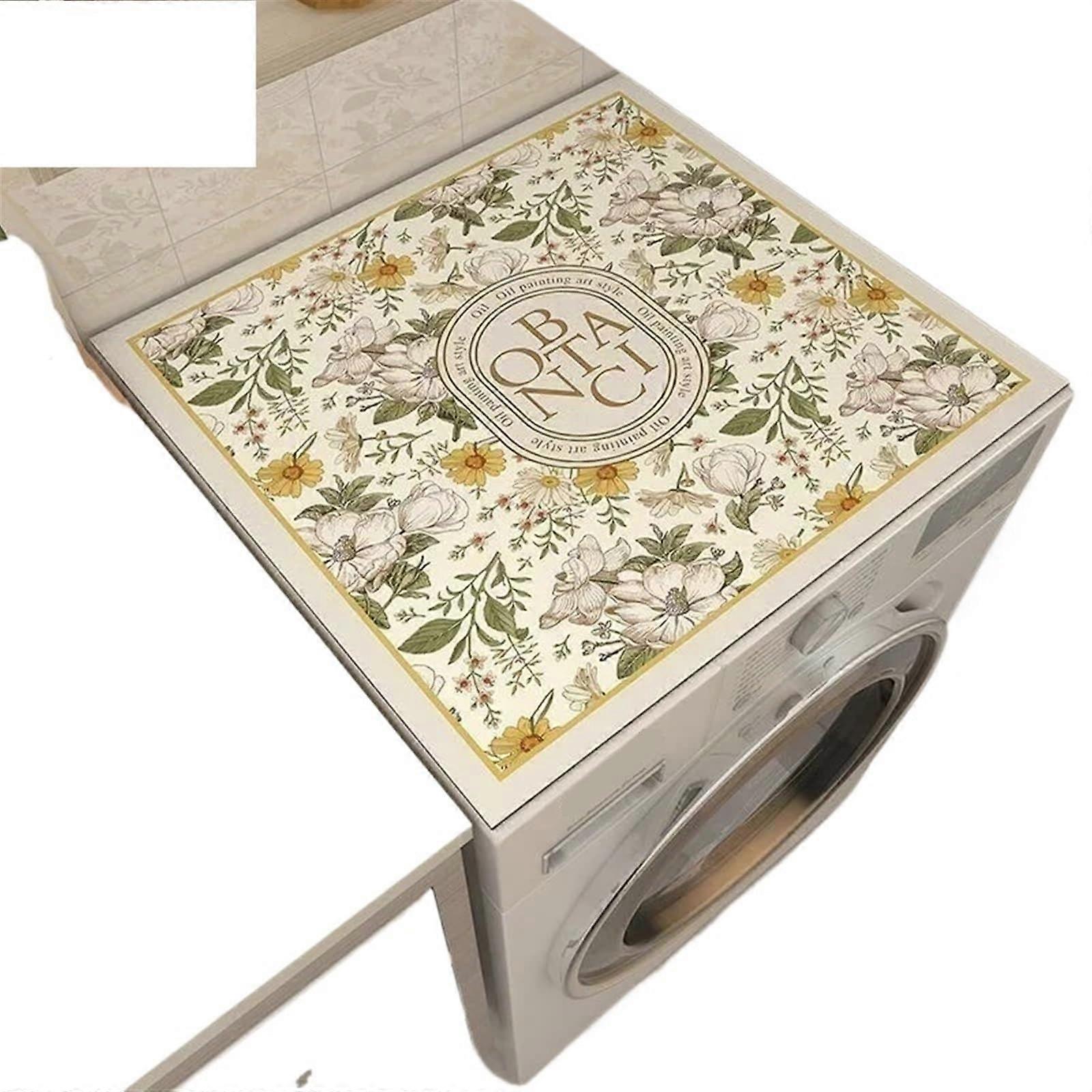 Waterproof Dustproof Washing Machine Cover Durable AllAround Protector for Bathroom Kitchen S 36x46cm