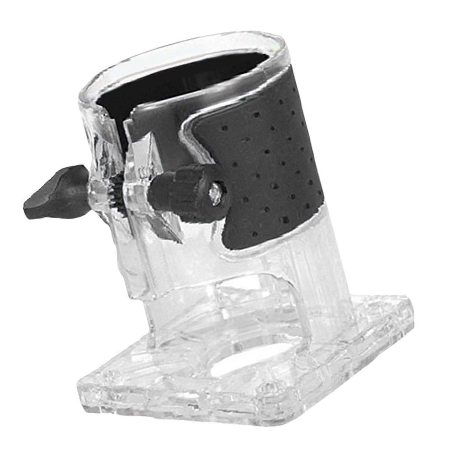 Router Dust Guard with Clear View Base Cover for Woodworking, Quick Assembly and Dust Shield Ref:6216