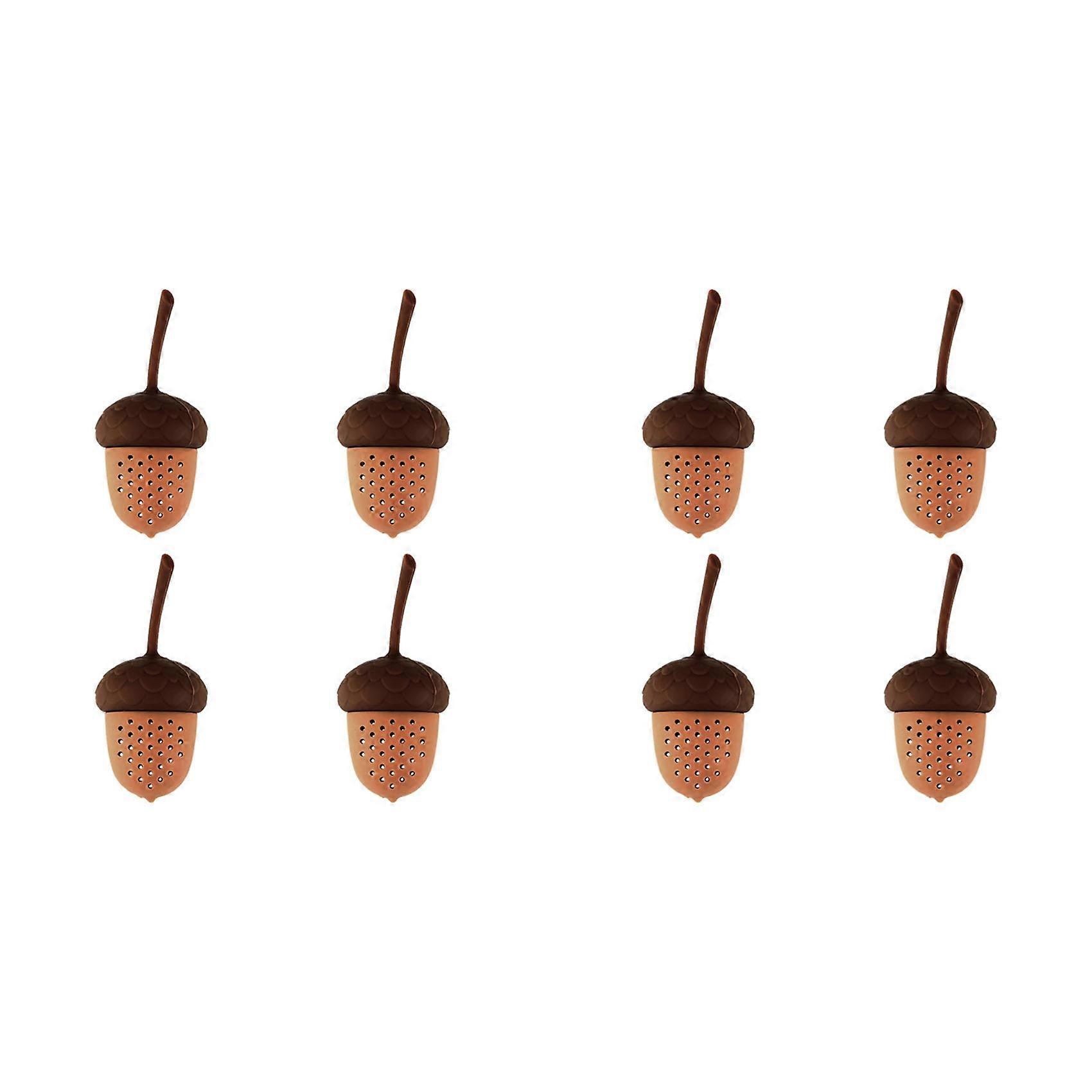 8X Tea Bag Strainer Gadgets Kitchen Accessories Silicone Tea Infuser Tea Tools Spice Diffuser