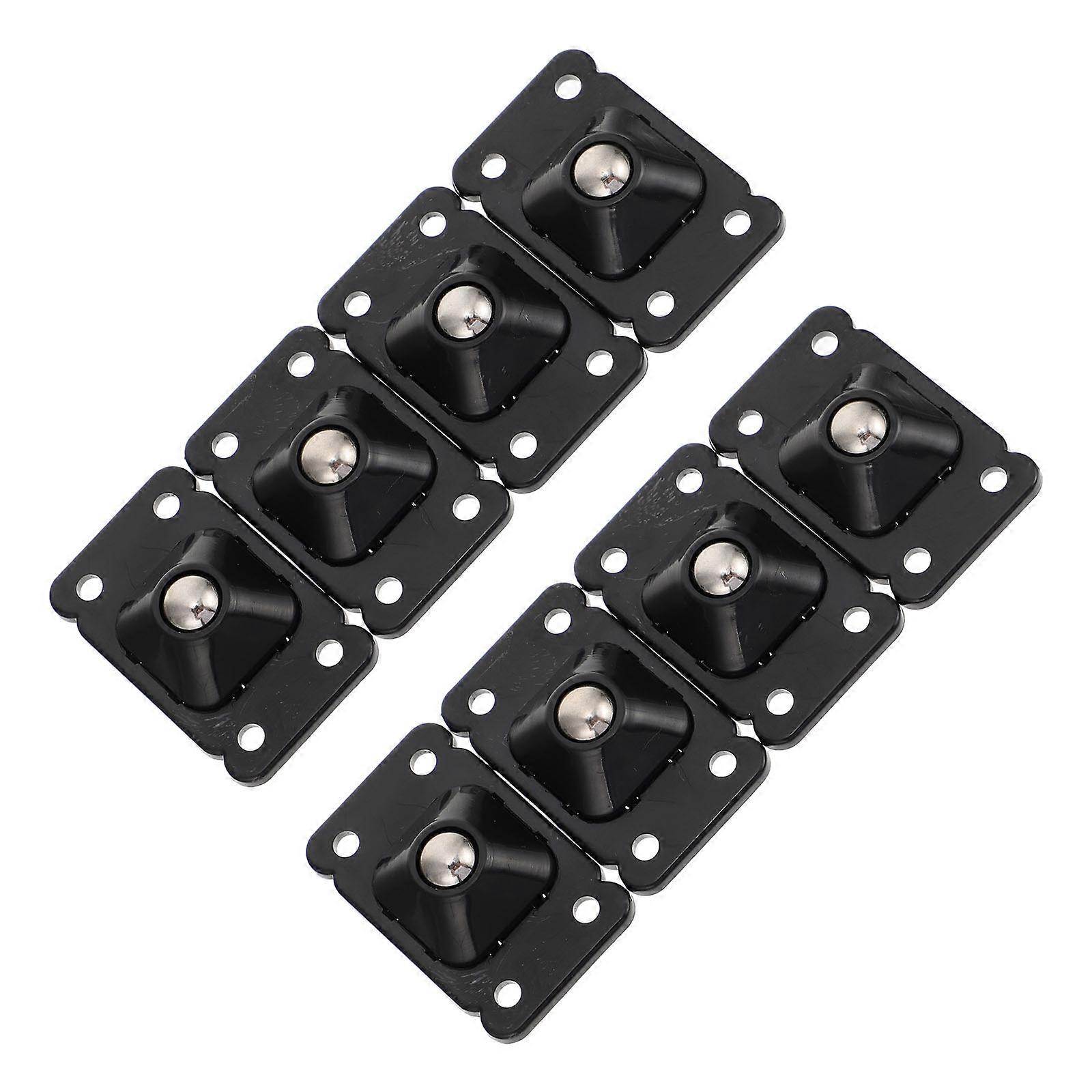 Adhesive Universal Wheel Round Shape For Packing Boxes Home Users White 4.5X2.9X1CM Stable Performance 8Pcs