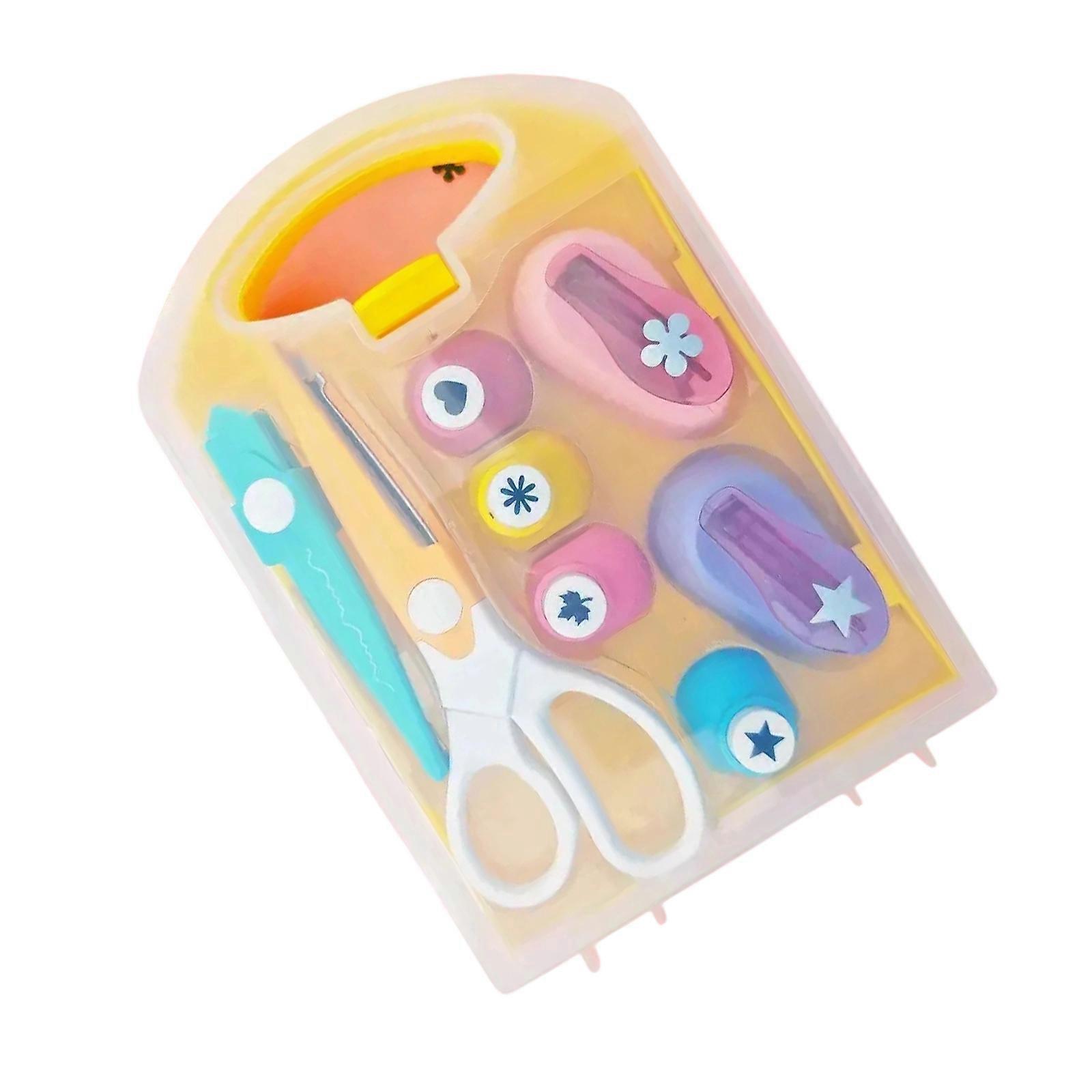 Multifunctional Hand Embosser for Various Materials for Projects and Home Craft Activity Multicolor