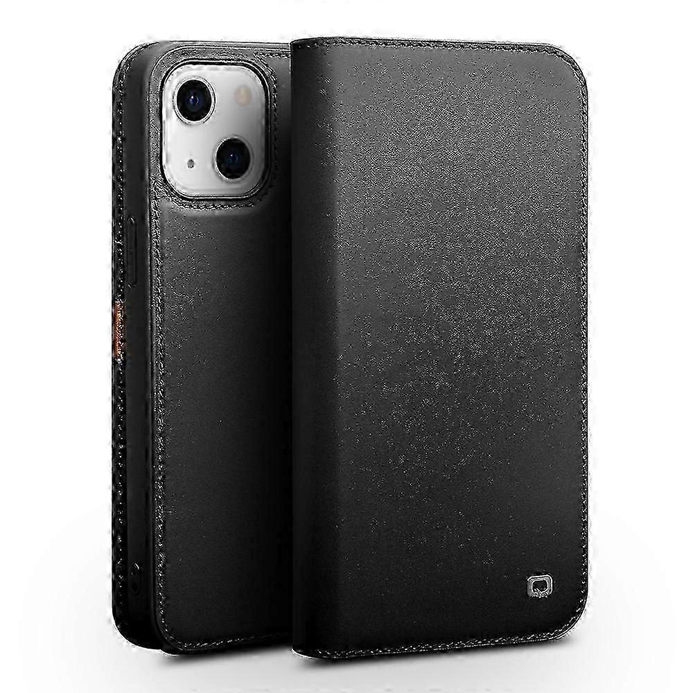 2025 QIALINO Leather Case compatible iPhone 13 mini