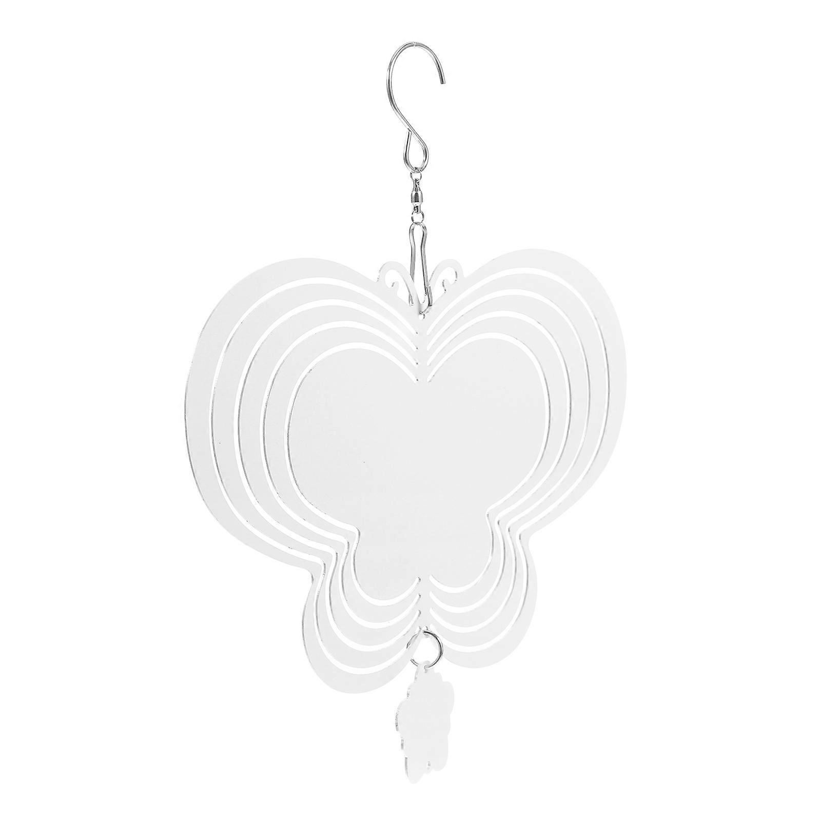 DIY Sublimation Wind Spinners Aluminum Wind Spinner for Decor Use 4Pcs