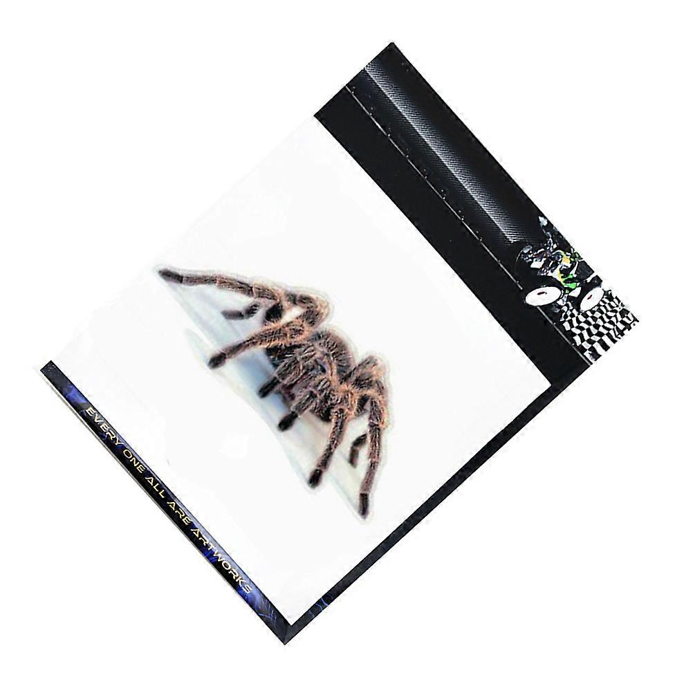 Red Spider 3D Car Sticker for Car Decoration 2Pcs Set