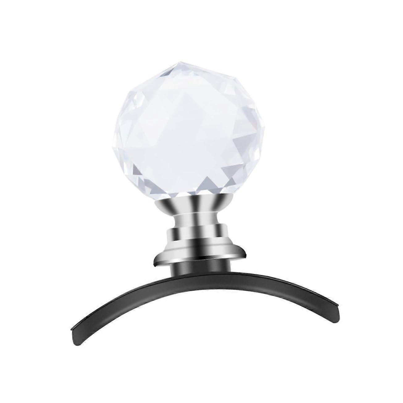 Eyeshadow Stamp with Crystal Handle for Fast Crease Stamping and Consistent Shape Application