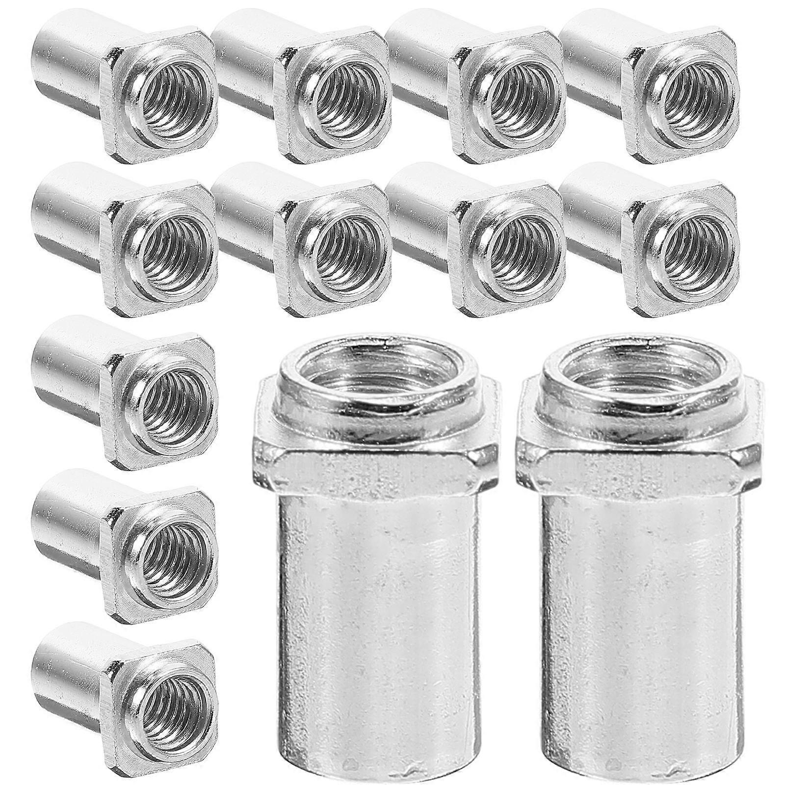20pcs Drum Swivel Nut 6mm Replacement Tom Lug Floor Drum Spare Part Drum Supply