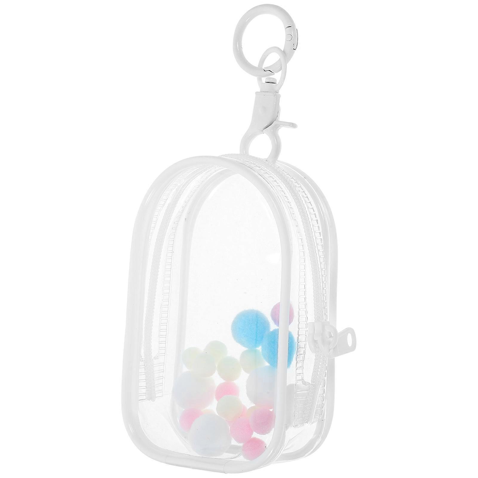 Doll Bag with Hanging Accessory for 5Sets Clear PVC Display Pouch Storage