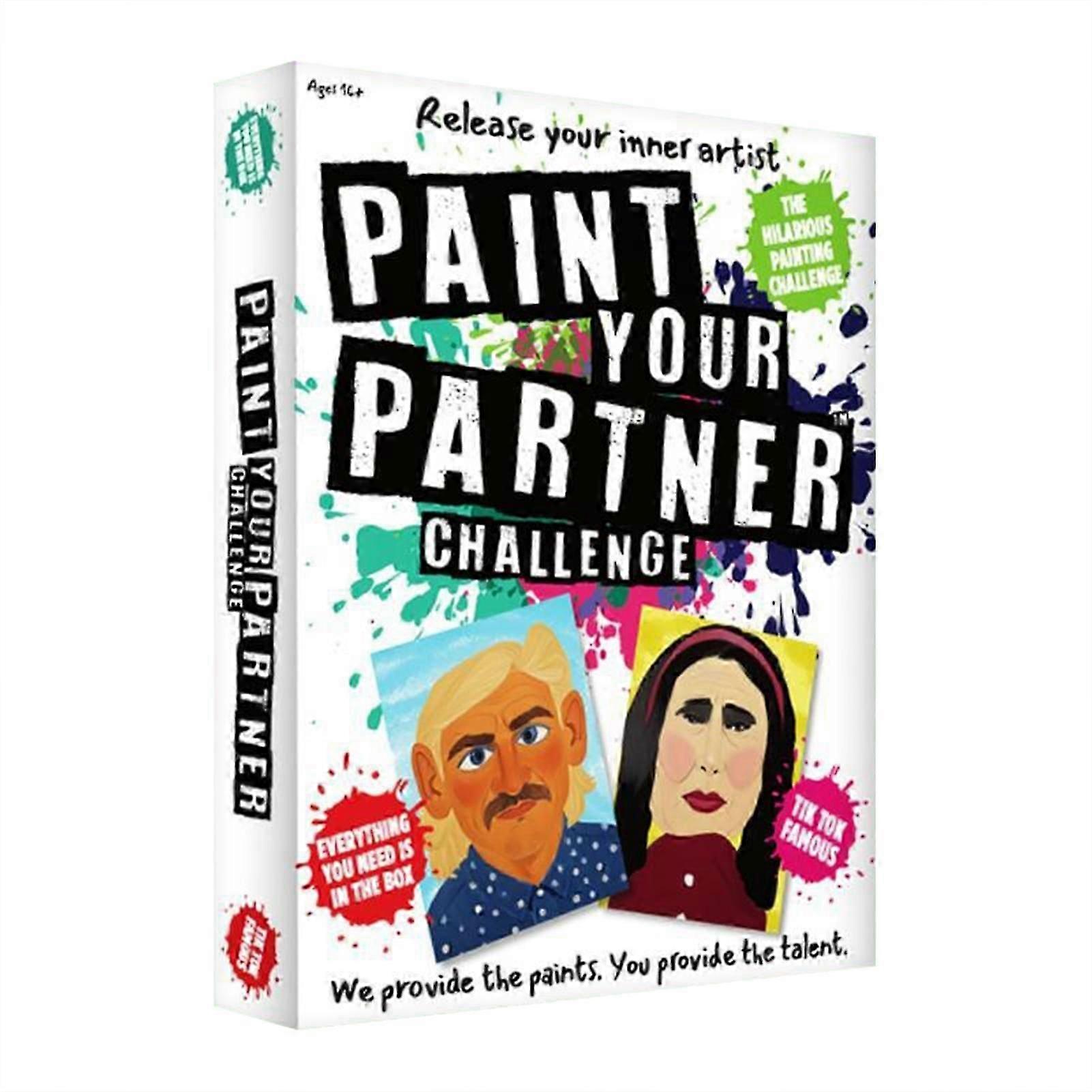 Paint Your Partner Challenges Game Relationship building games for couples for Lovers